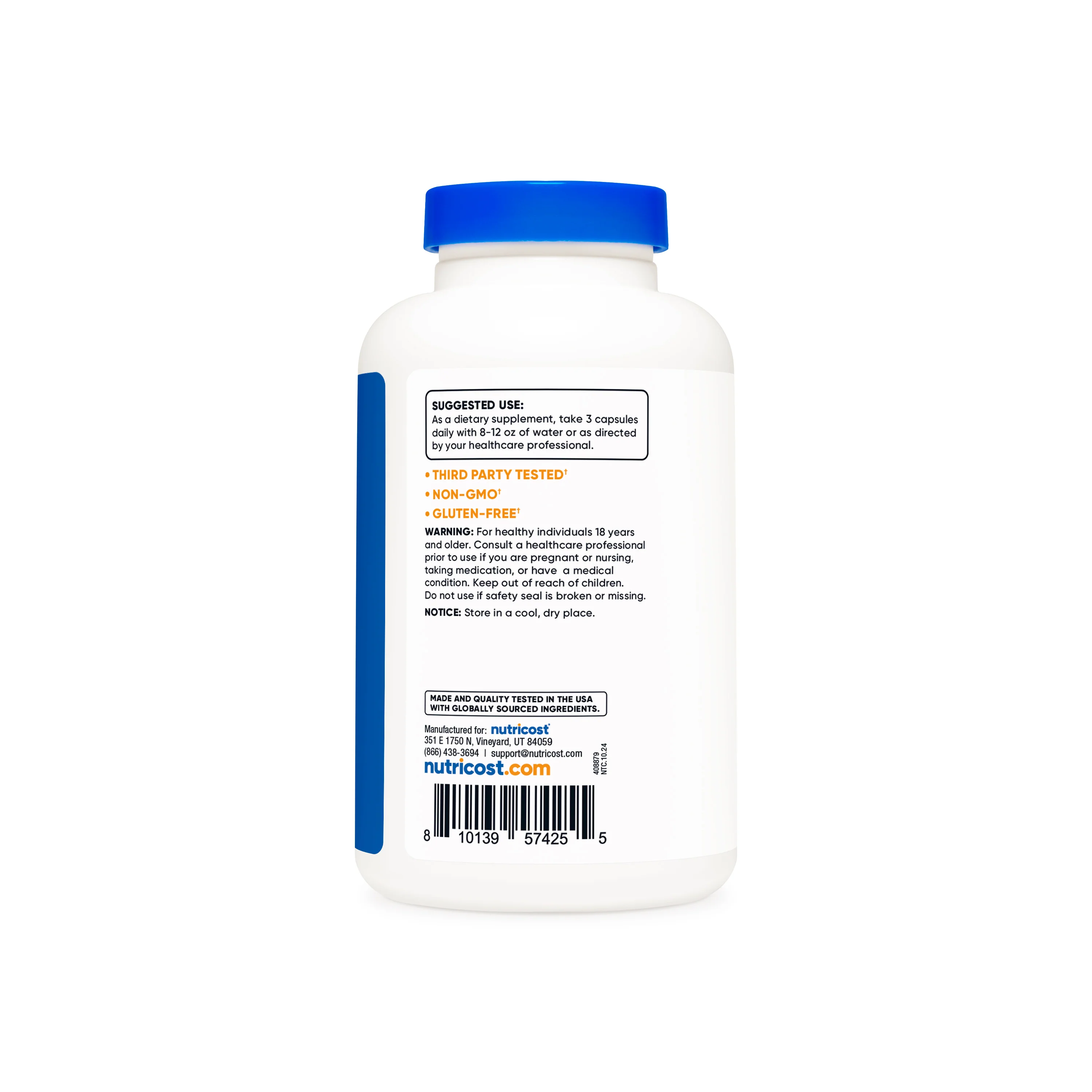 Nutricost Apple Pectin Capsules - Image 6