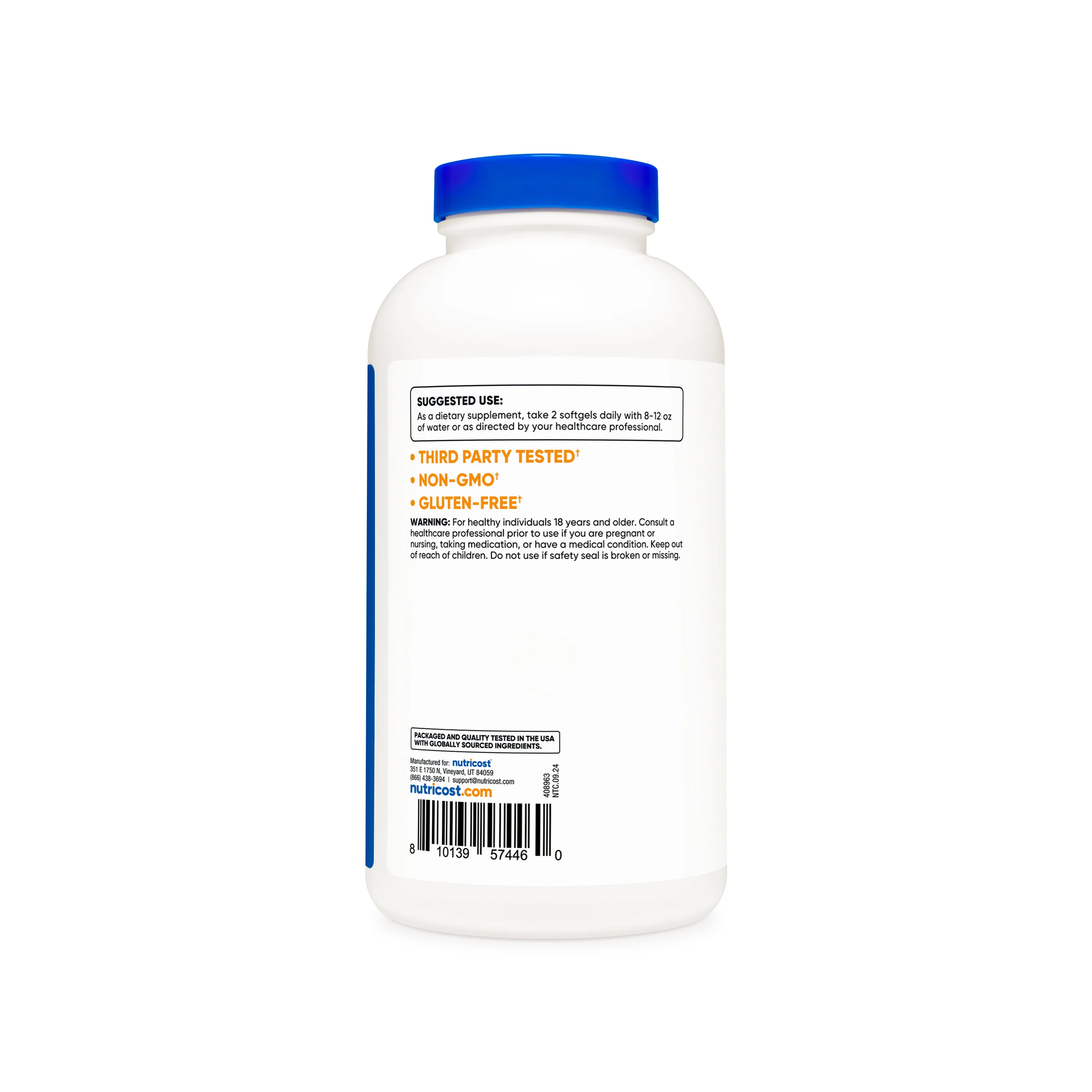 Nutricost Beta Sitosterol Softgels - Image 6