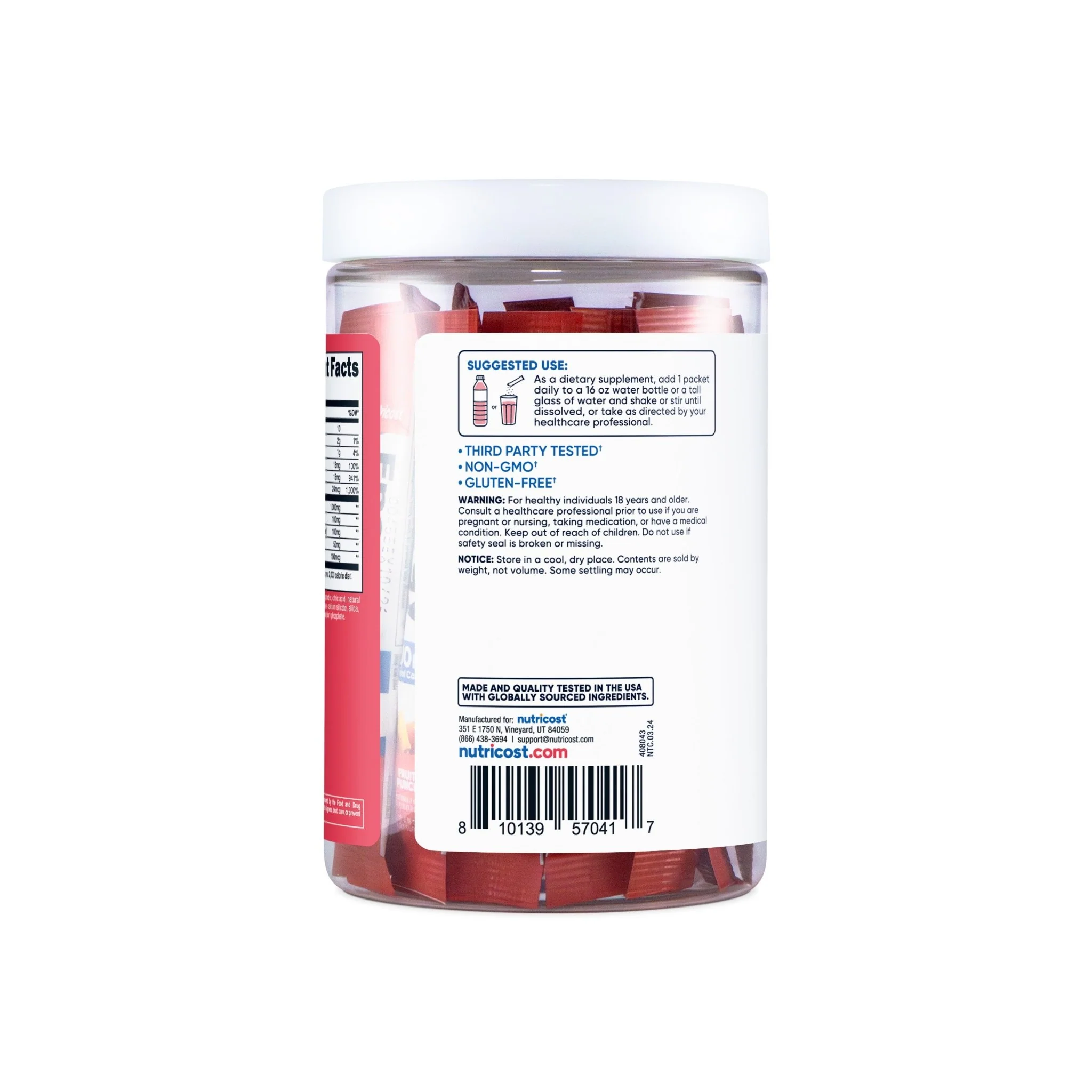 Nutricost Energy Stick Packs (20 Pack) - Image 14