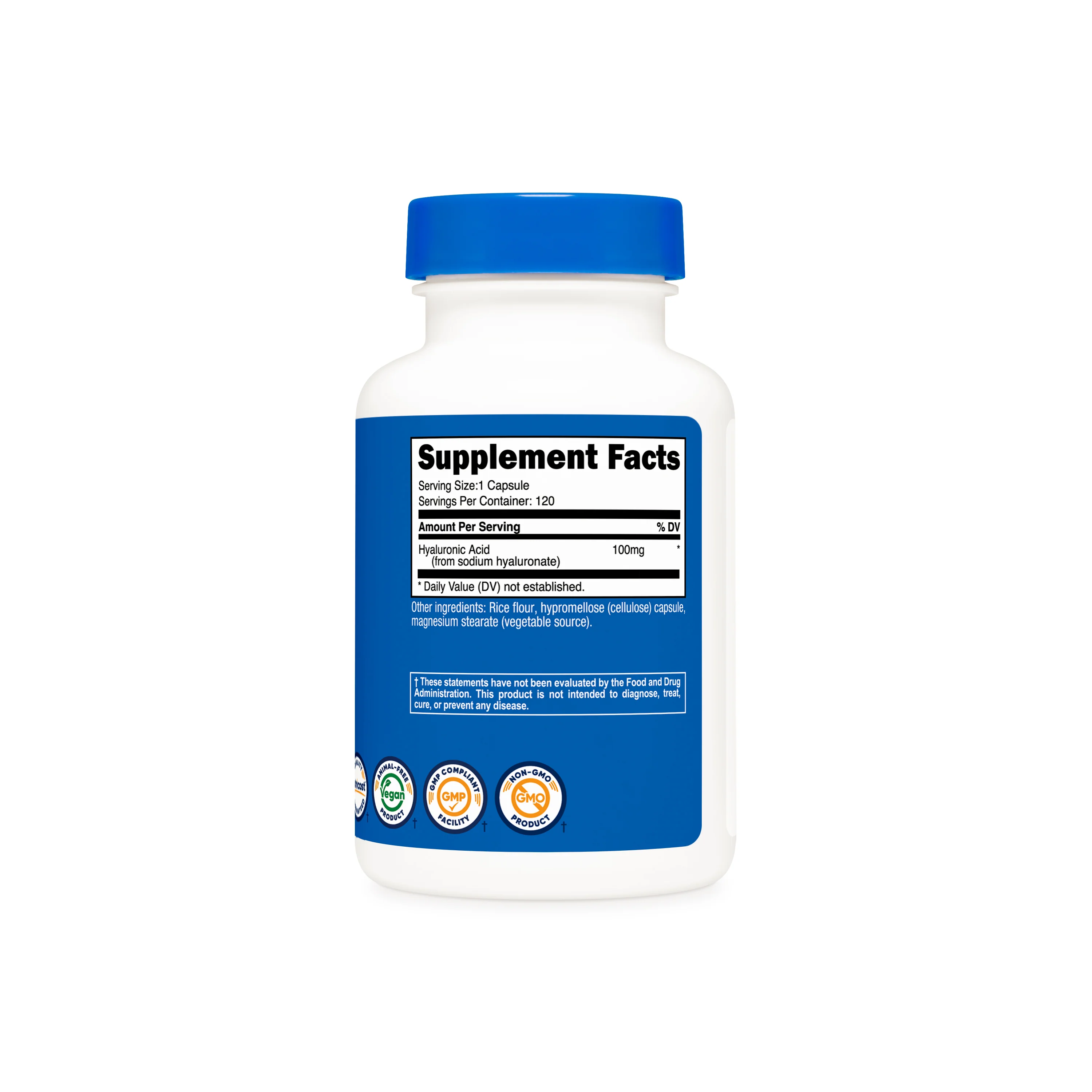 Nutricost Hyaluronic Acid Capsules - Image 2