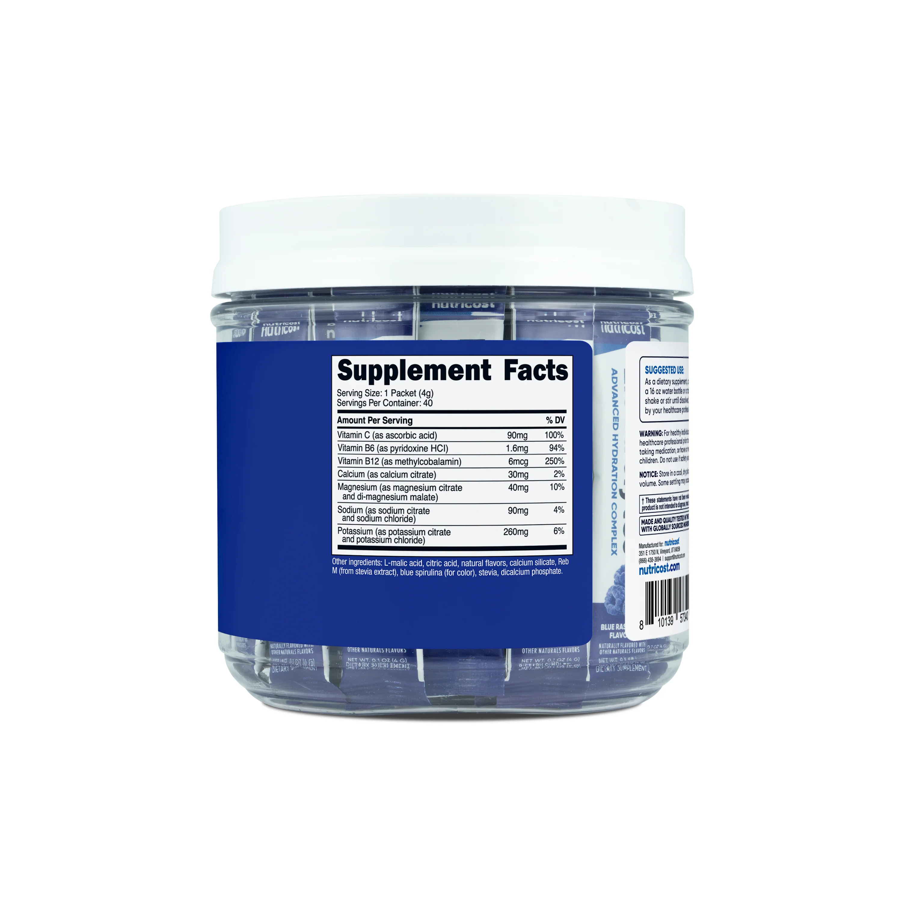 Nutricost Electrolytes Hydration Stick Packs (40 Pack) - Image 9