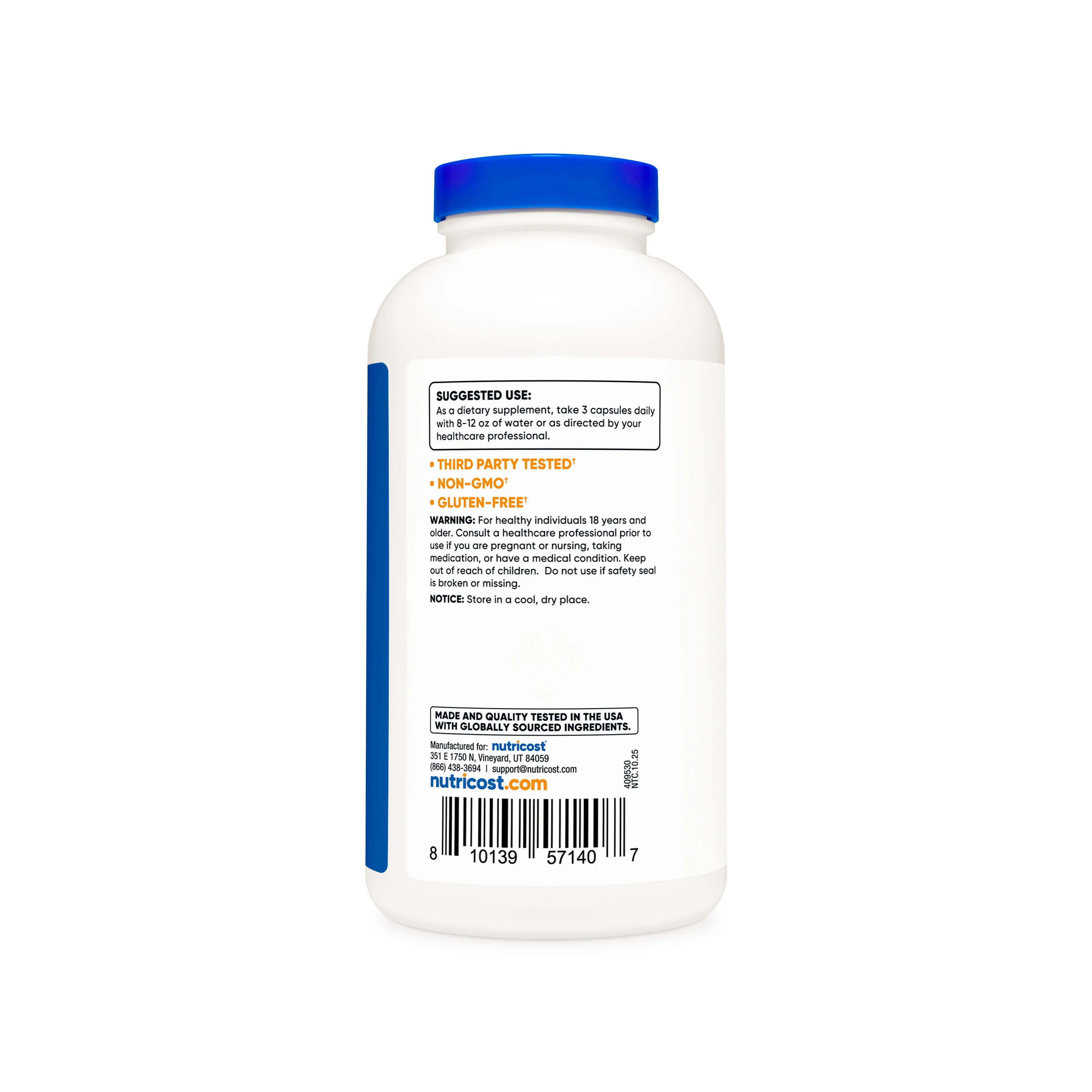 Nutricost Magnesium Glycinate 210MG - Image 9