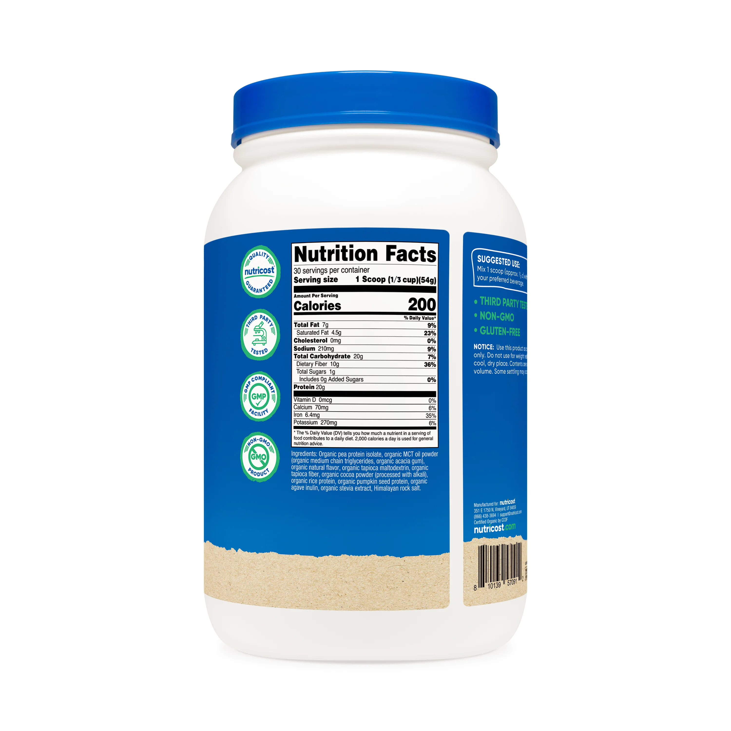 Nutricost Organic Vegan MRP - Image 3