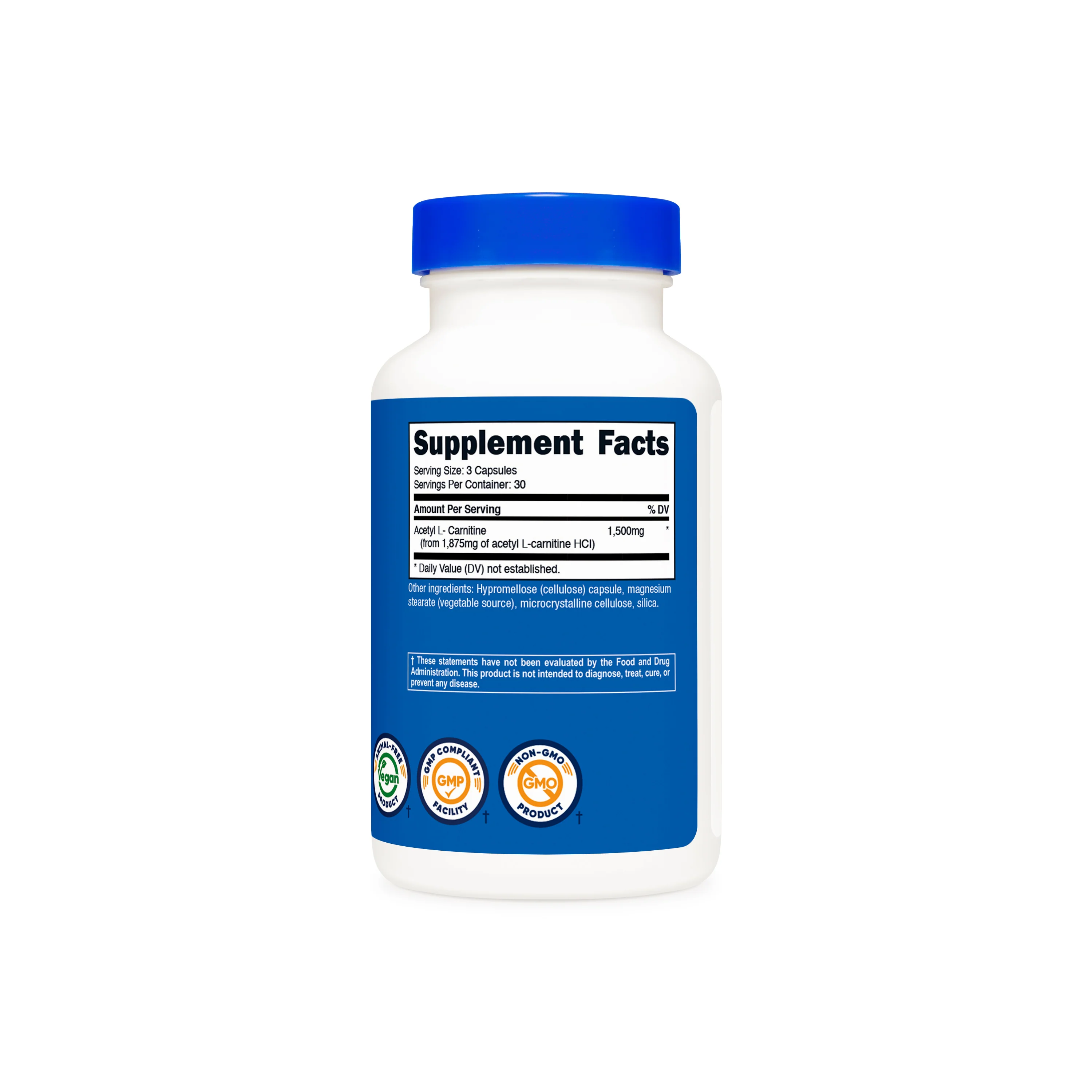 Nutricost Acetyl L-Carnitine Capsules - Image 5