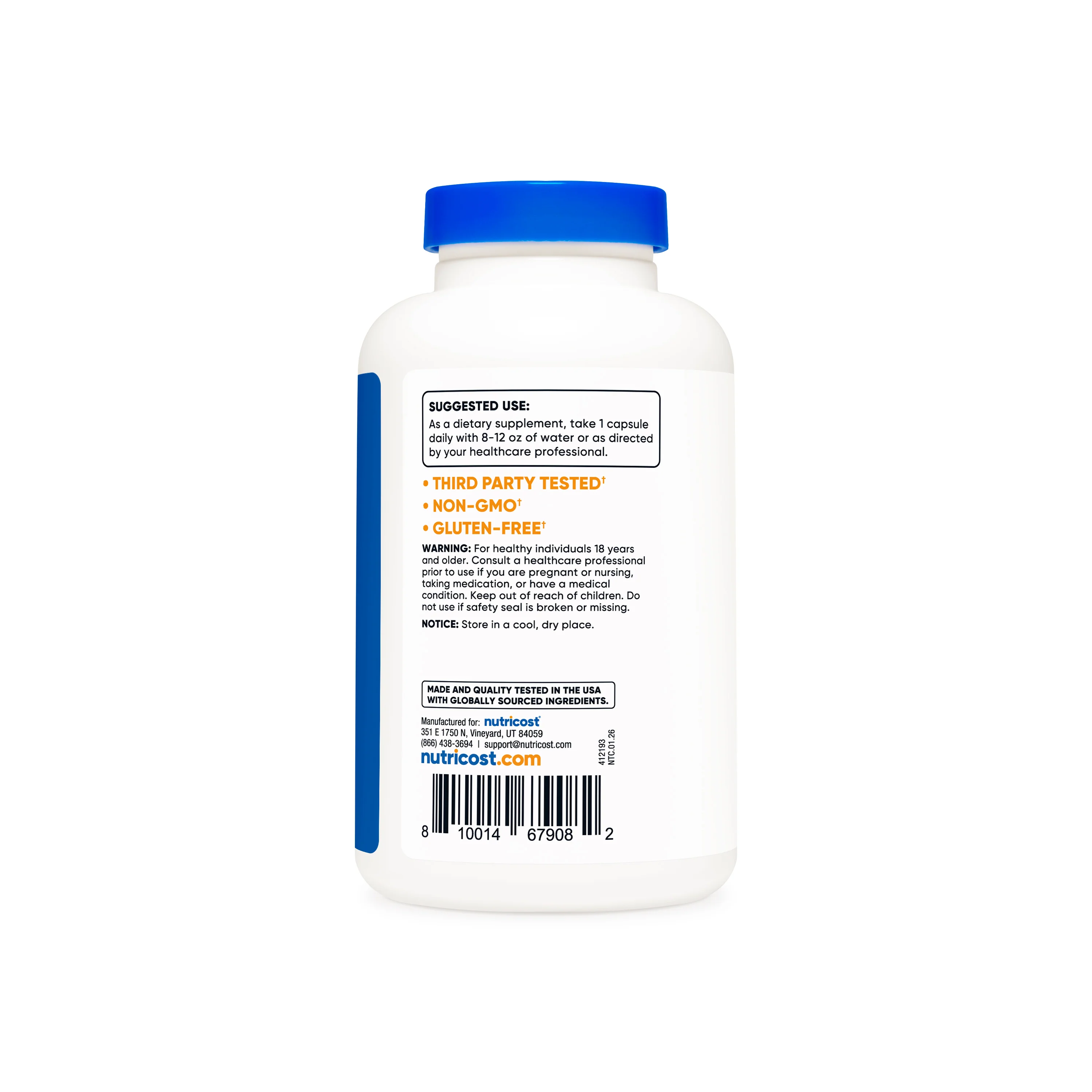 Nutricost Acetyl L-Carnitine Capsules - Image 9