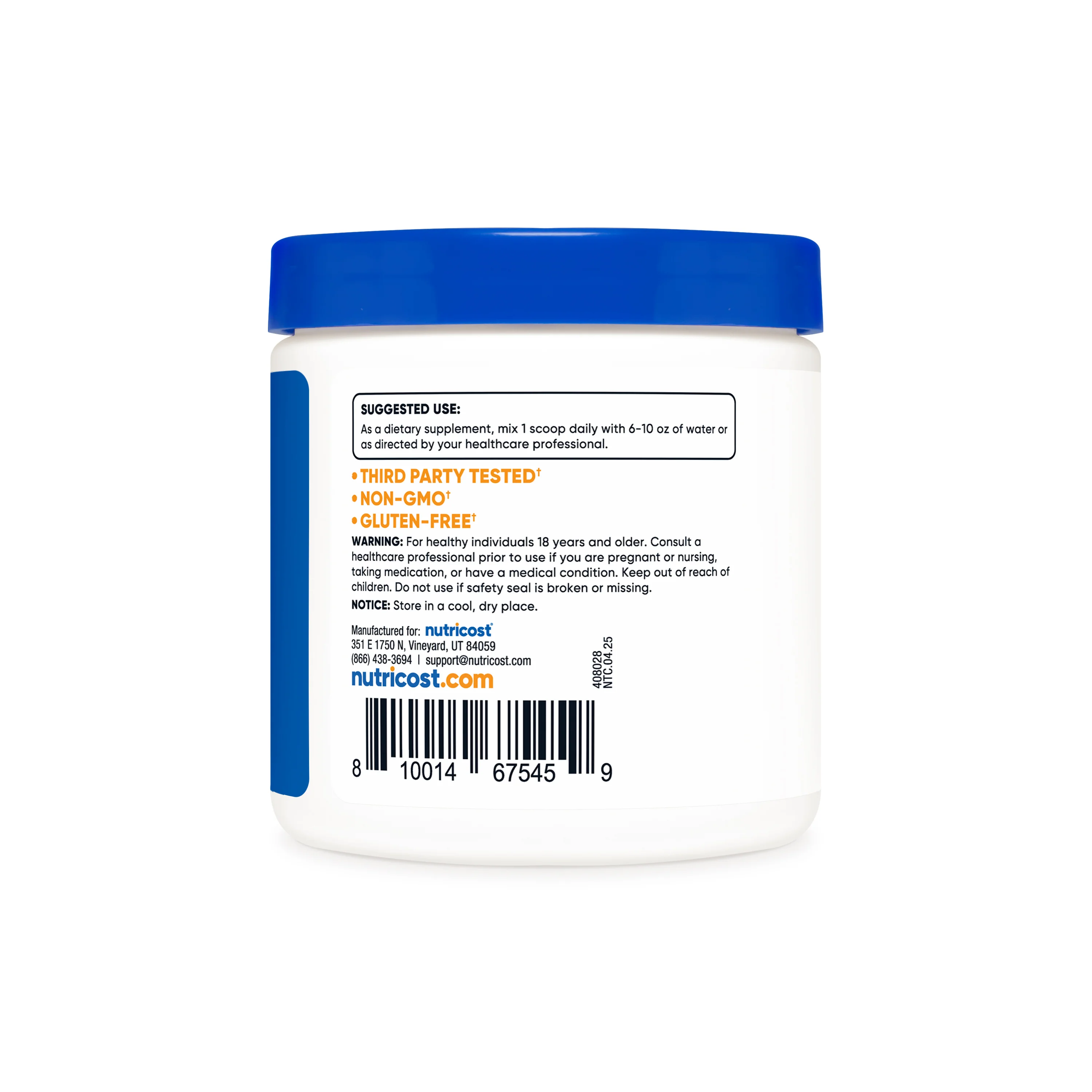 Nutricost Acetyl L-Carnitine Powder - Image 3