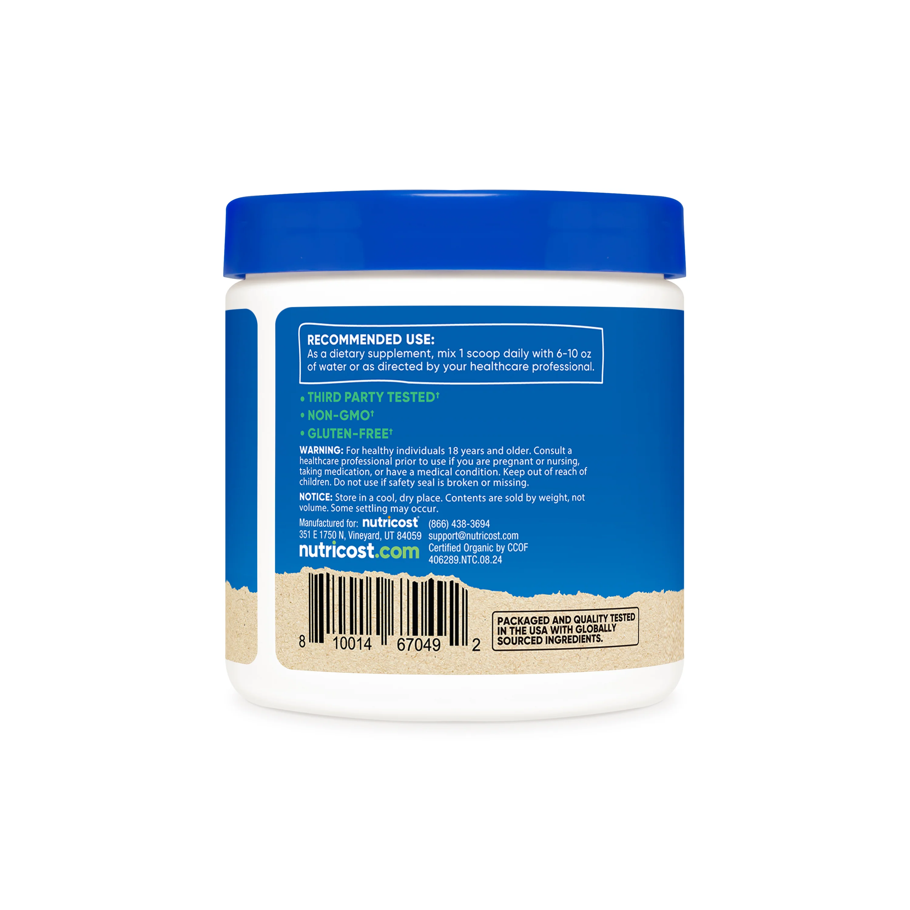 Nutricost Organic Lion's Mane Mushroom Powder - Image 9