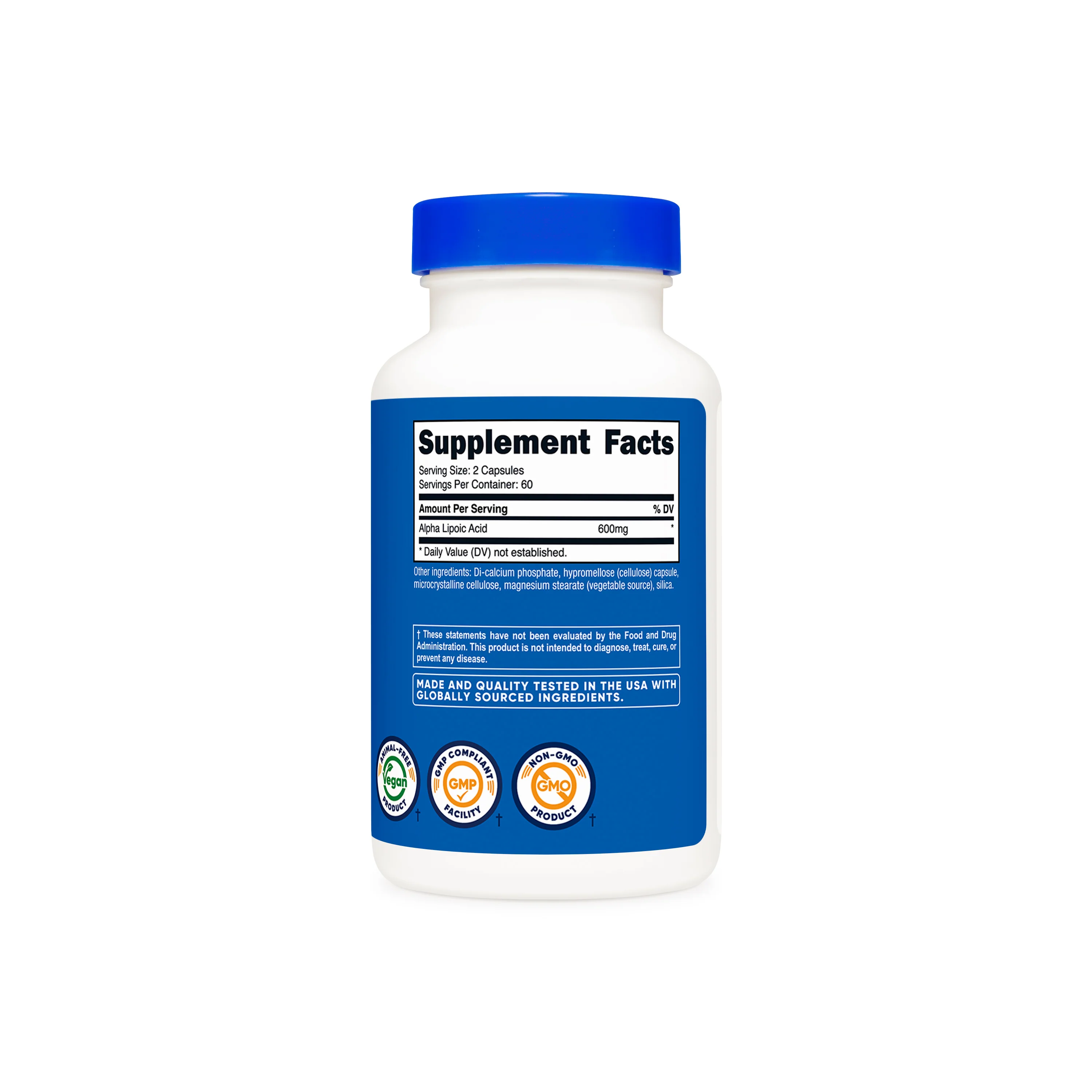 Nutricost Alpha Lipoic Acid Capsules - Image 8