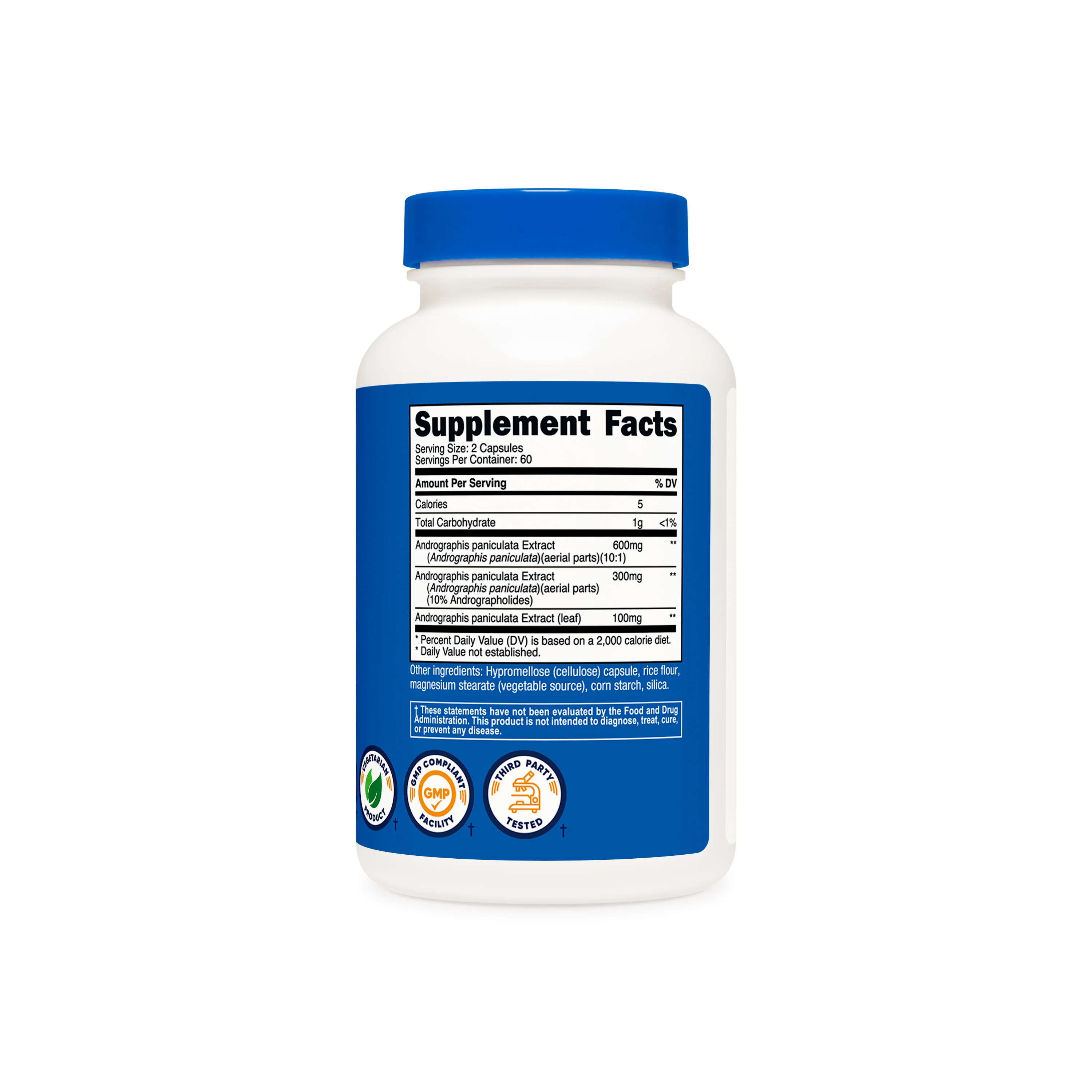Nutricost Andrographis Extract Capsules - Image 2