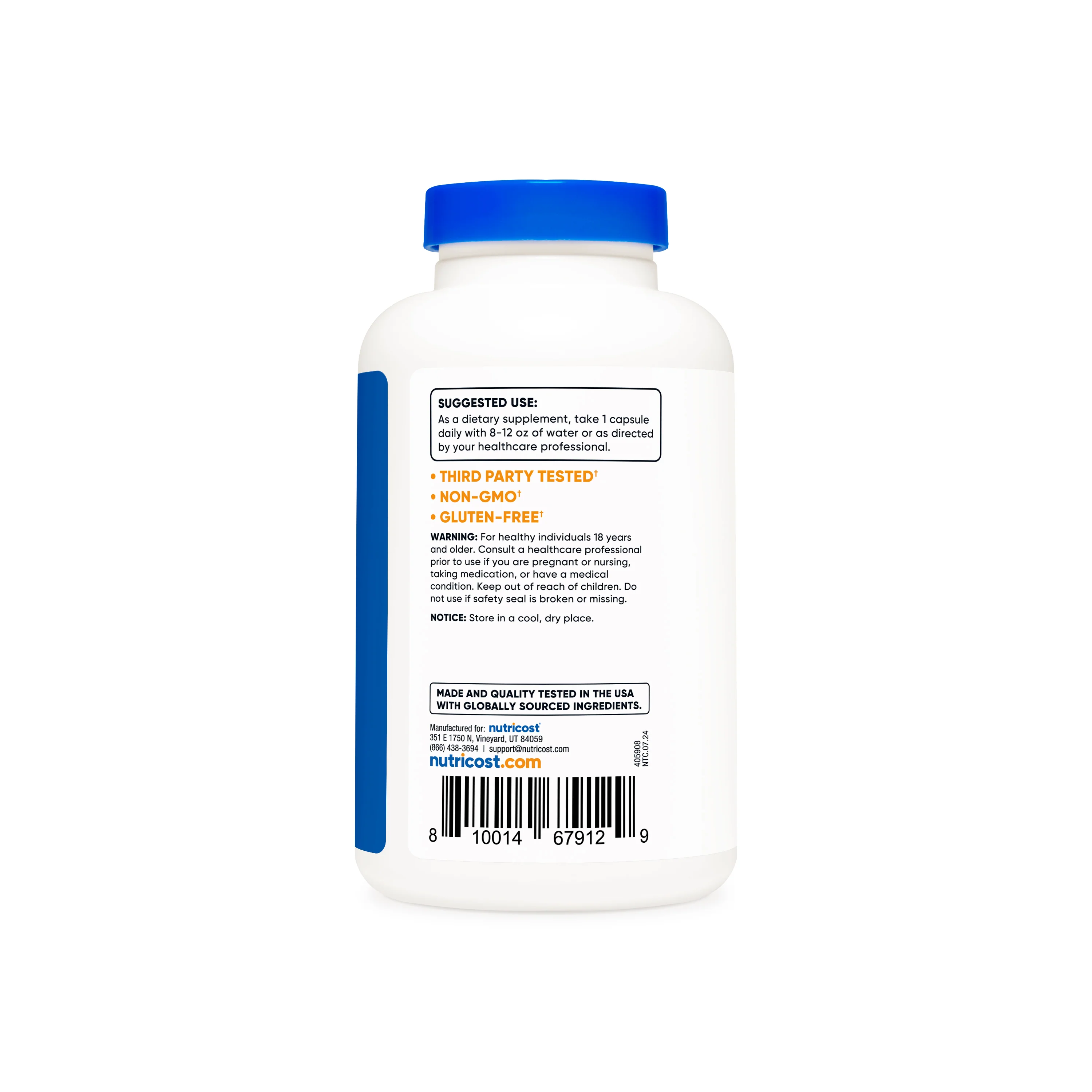 Nutricost Apple Cider Vinegar Capsules - Image 3