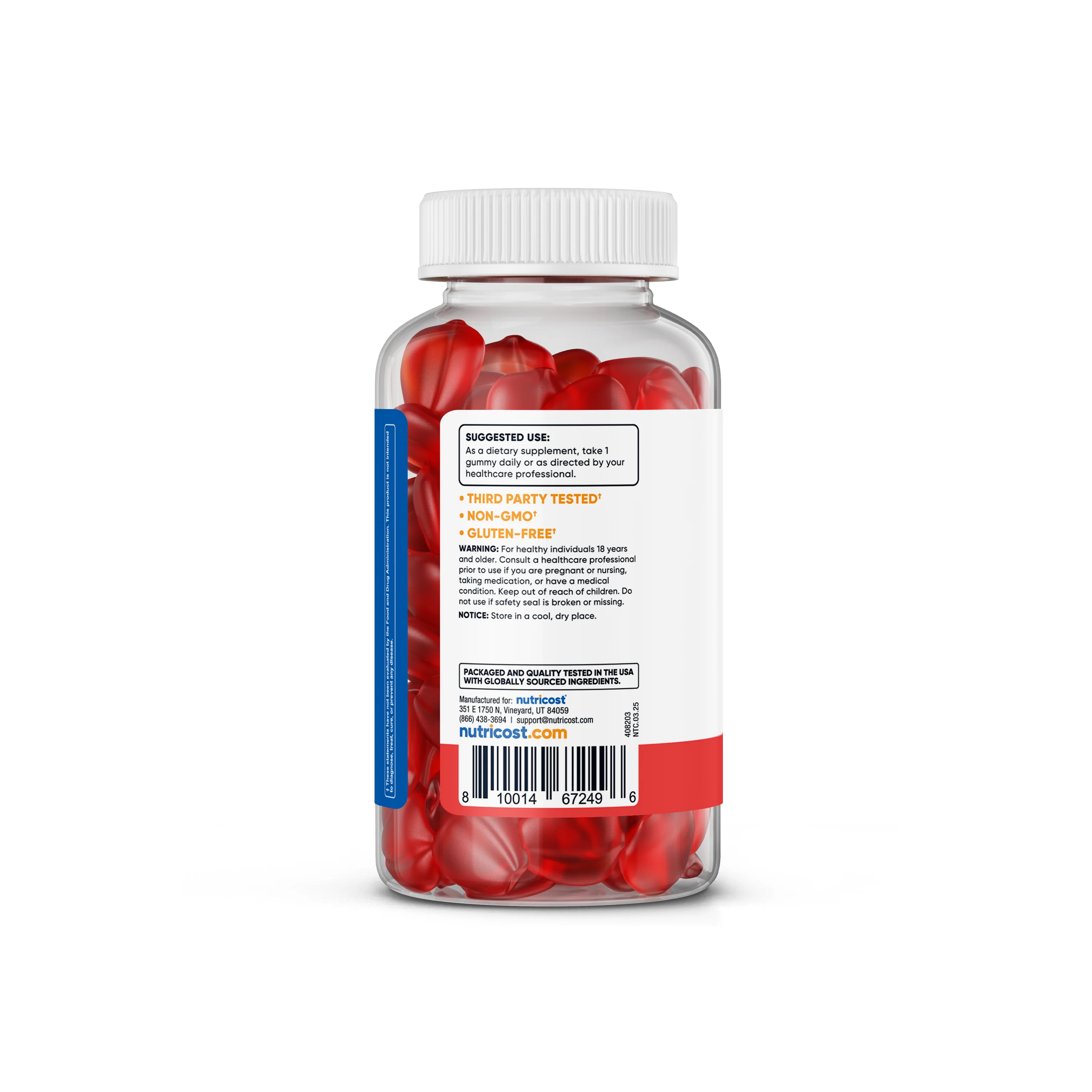 Nutricost Apple Cider Vinegar Gummies - Image 6