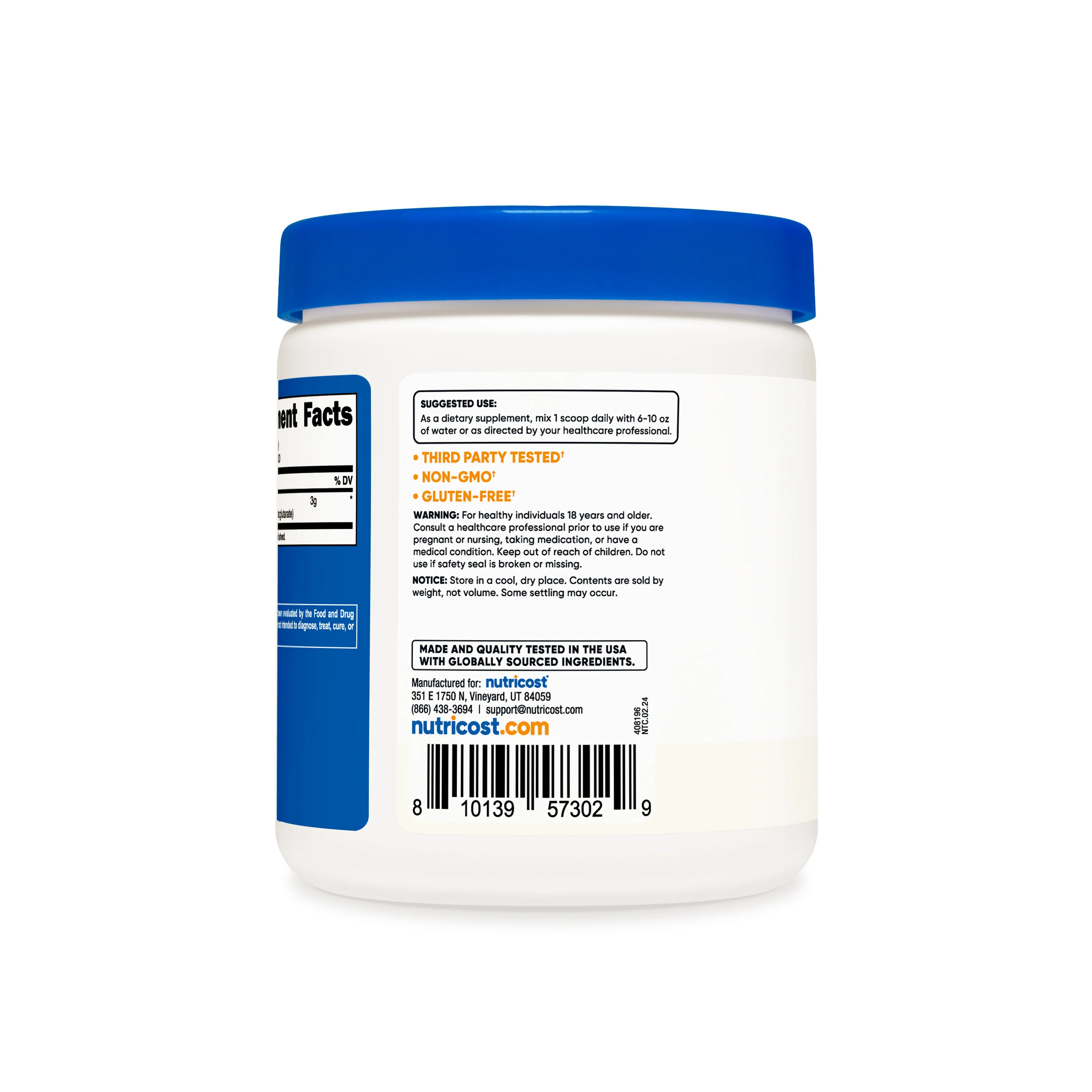 Nutricost Arginine AKG Powder - Image 3