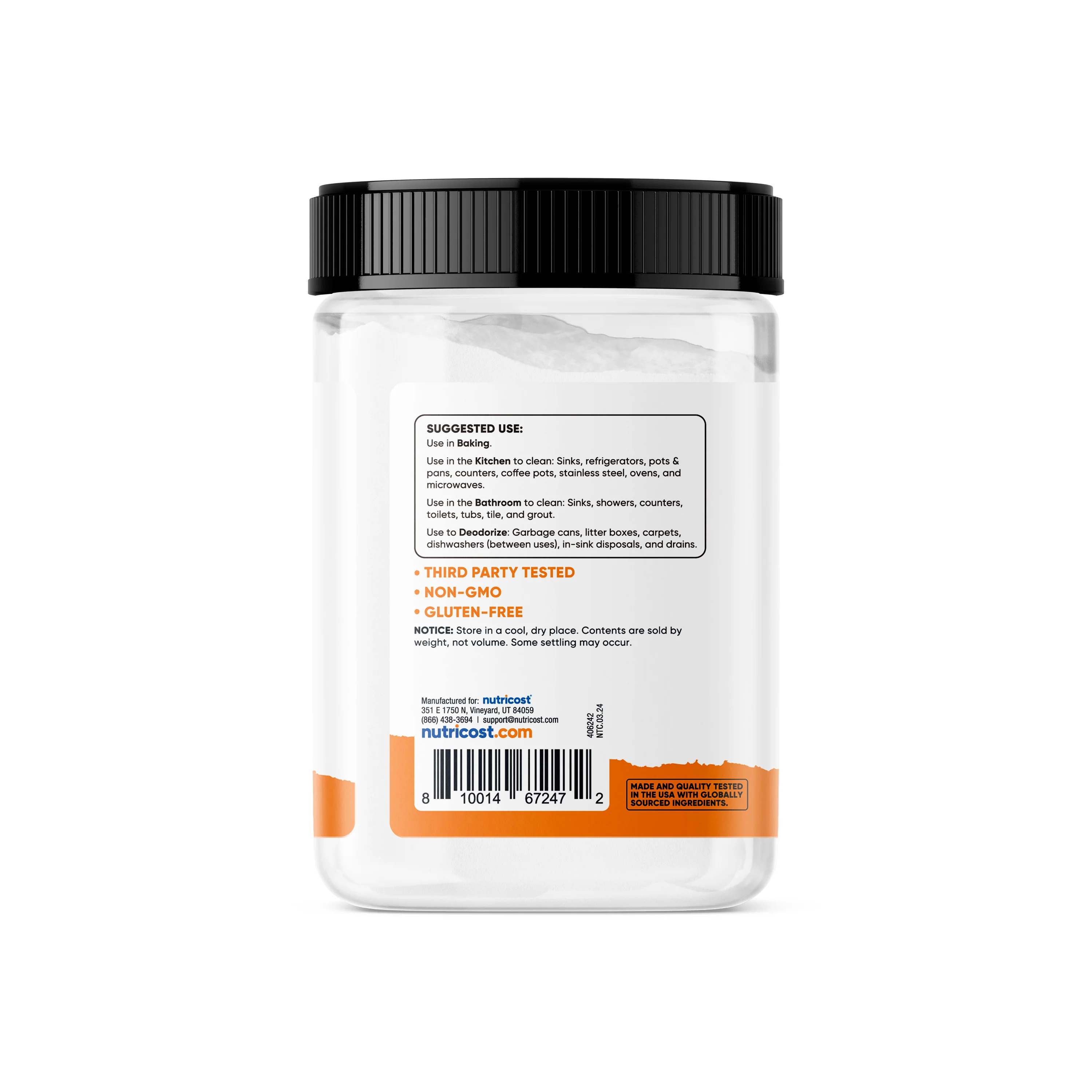 Nutricost Baking Soda - Image 4