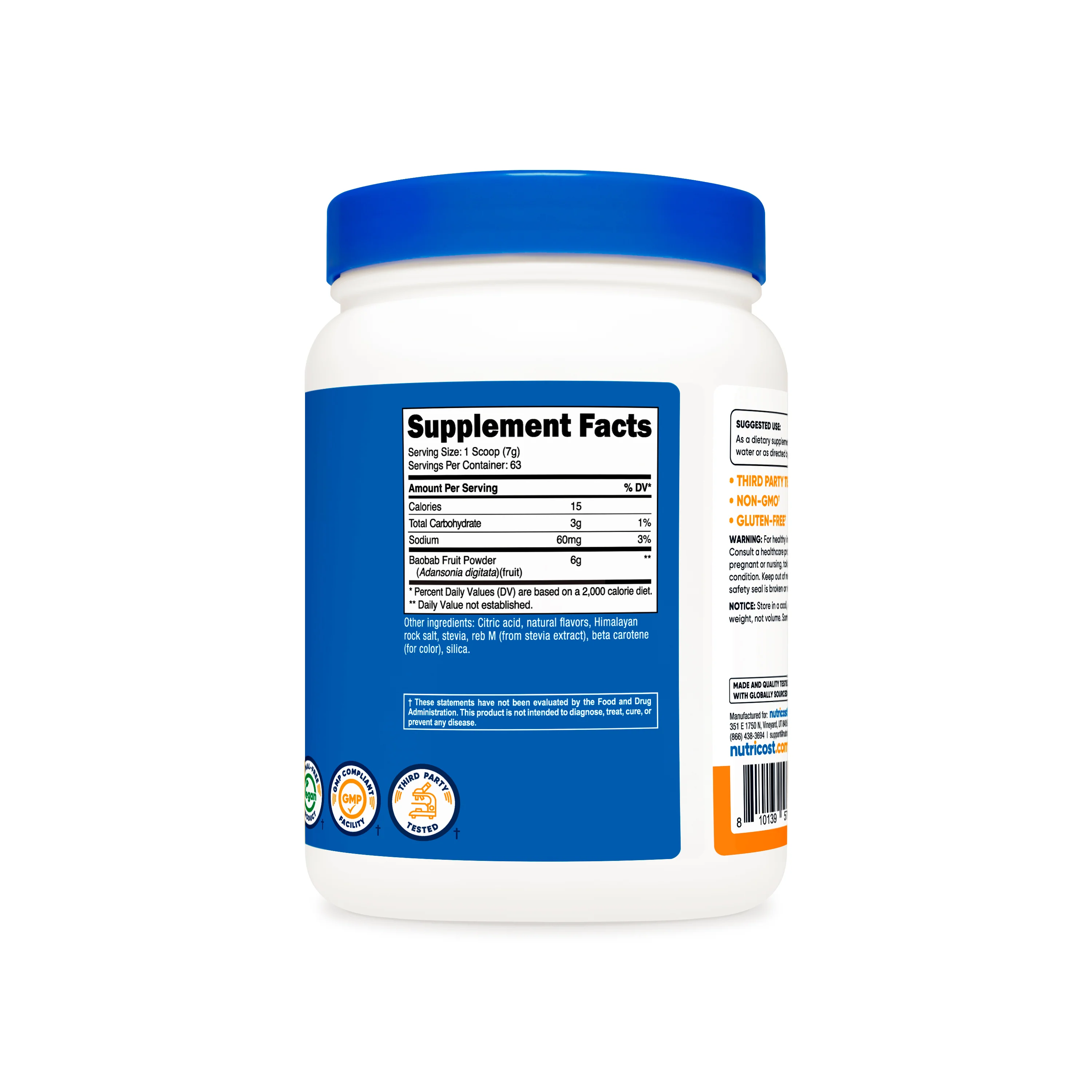 Nutricost Baobab Fruit Powder - Image 2