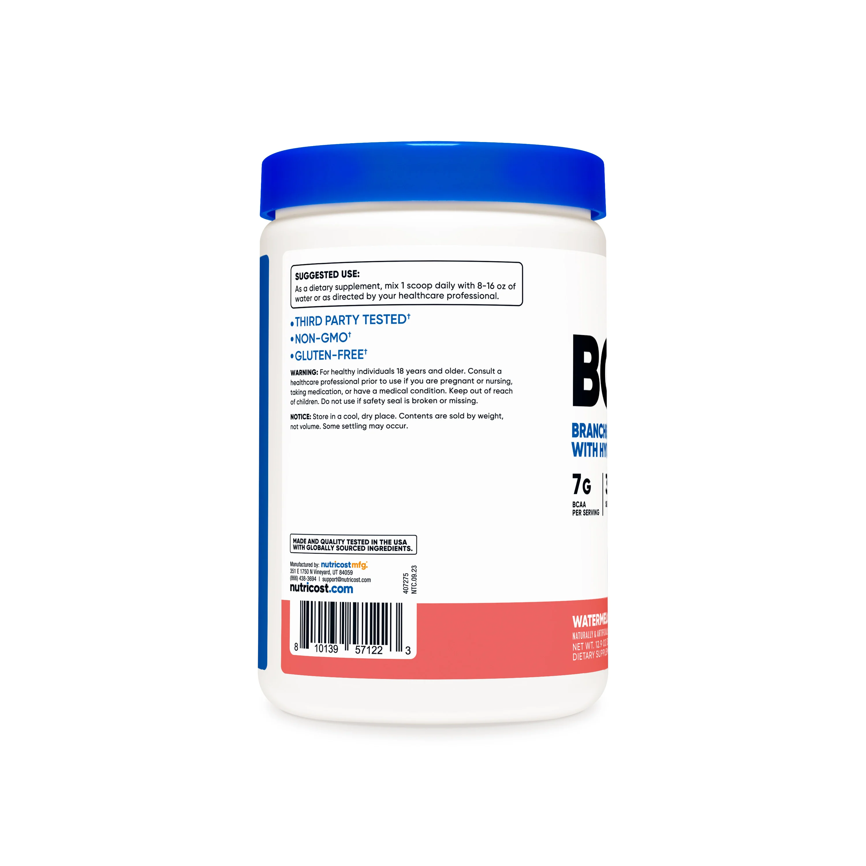 Nutricost BCAA + Hydration Powder - Image 3
