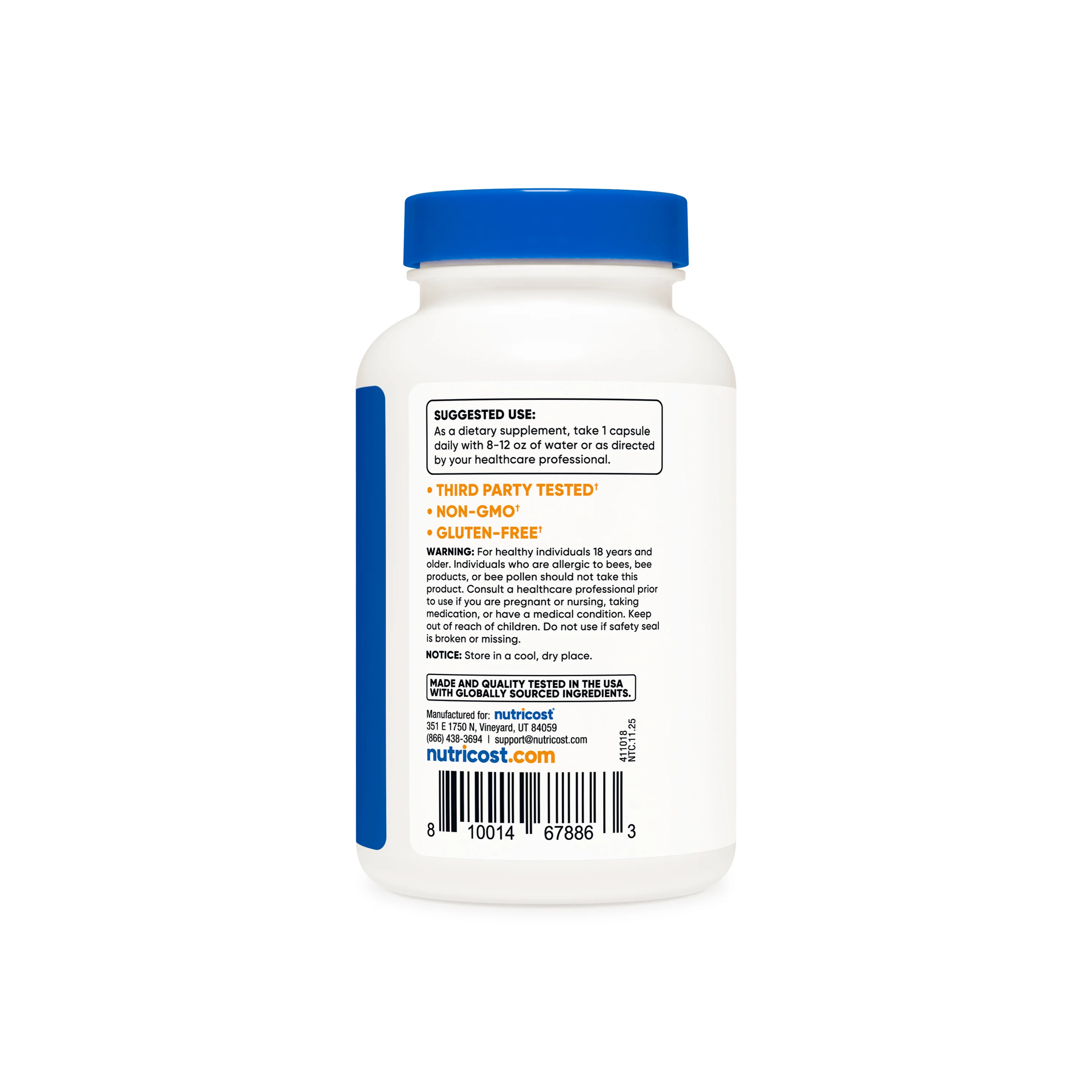 Nutricost Bee Propolis 10:1 Capsules - Image 3