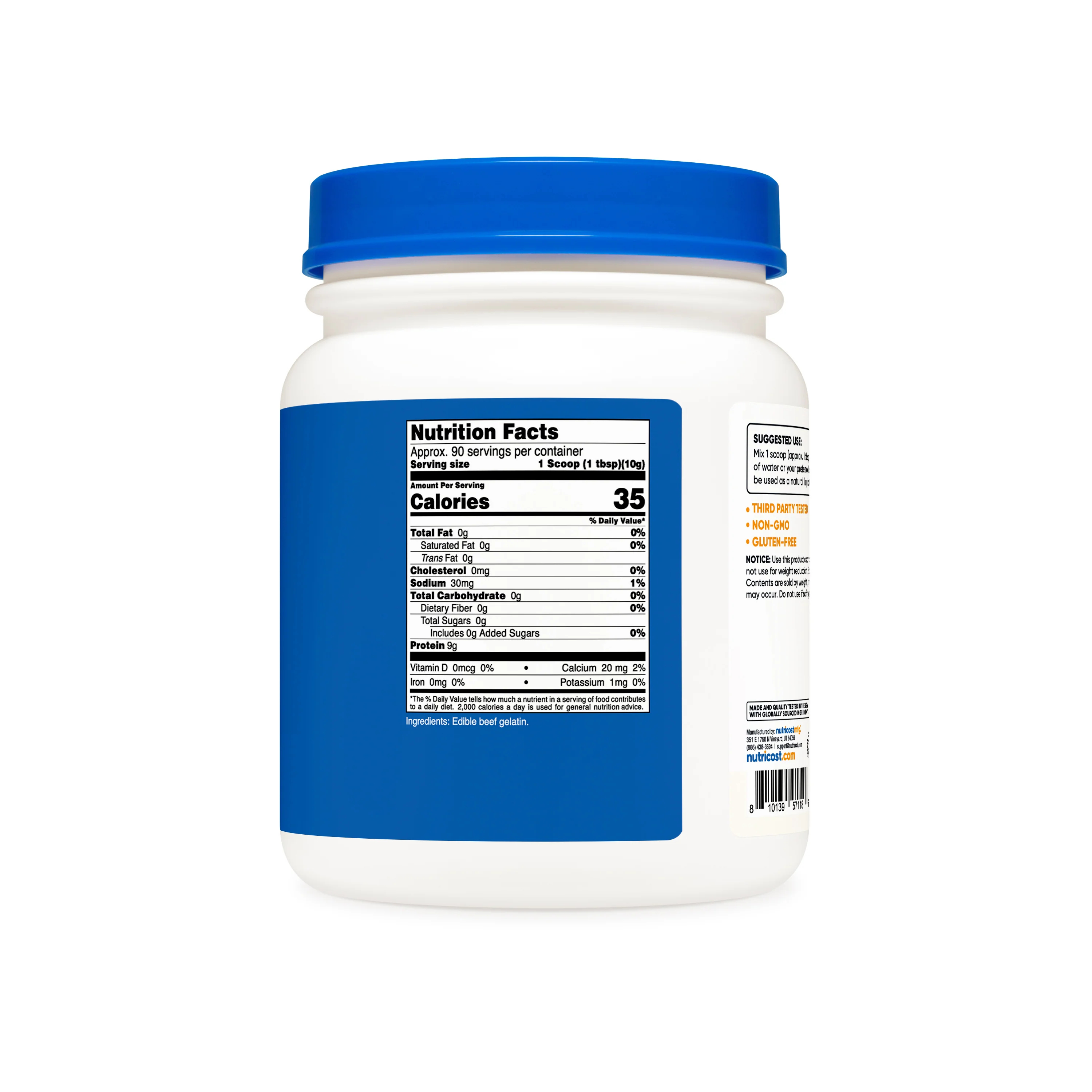 Nutricost Beef Gelatin Powder - Image 5