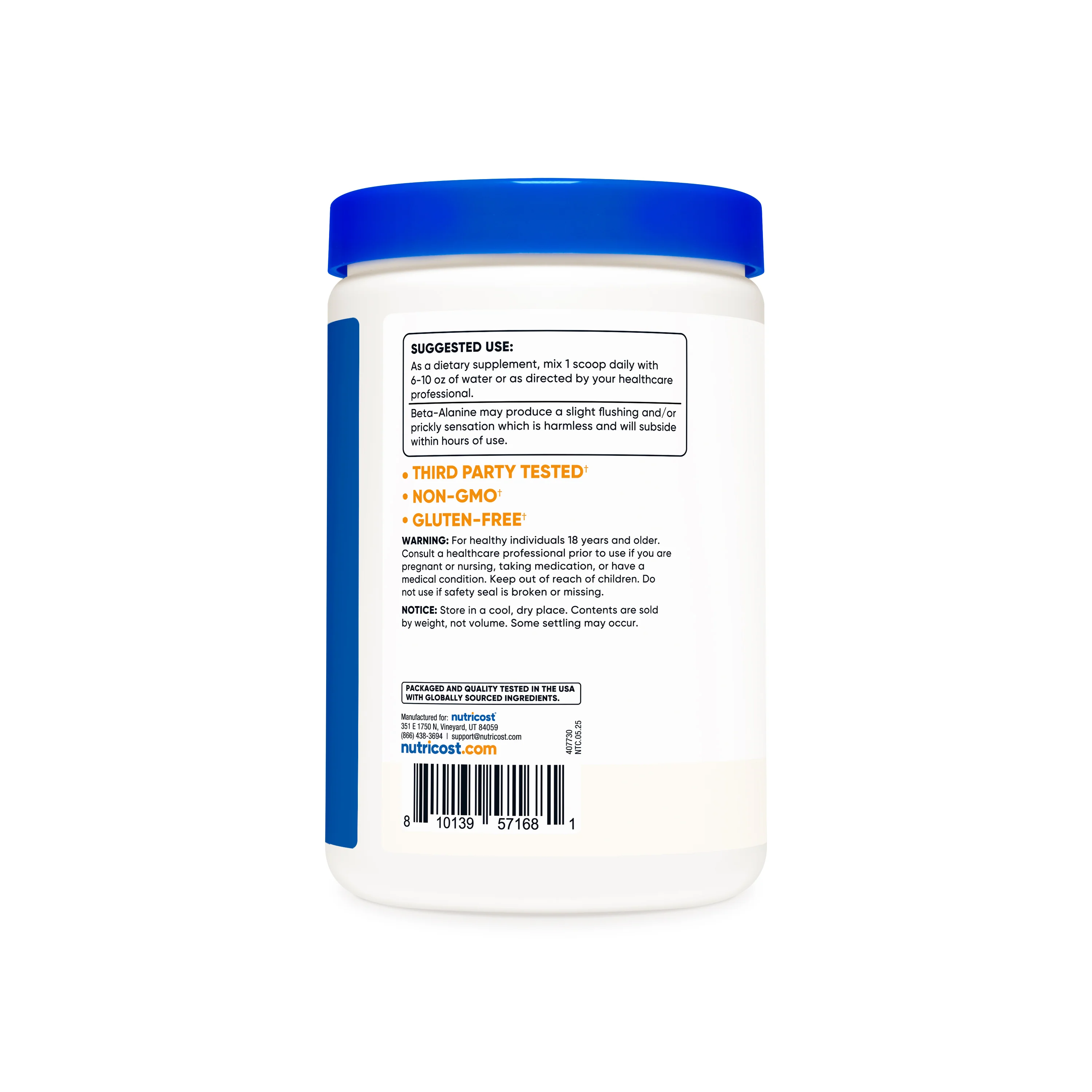 Nutricost Beta Alanine Powder - Image 6