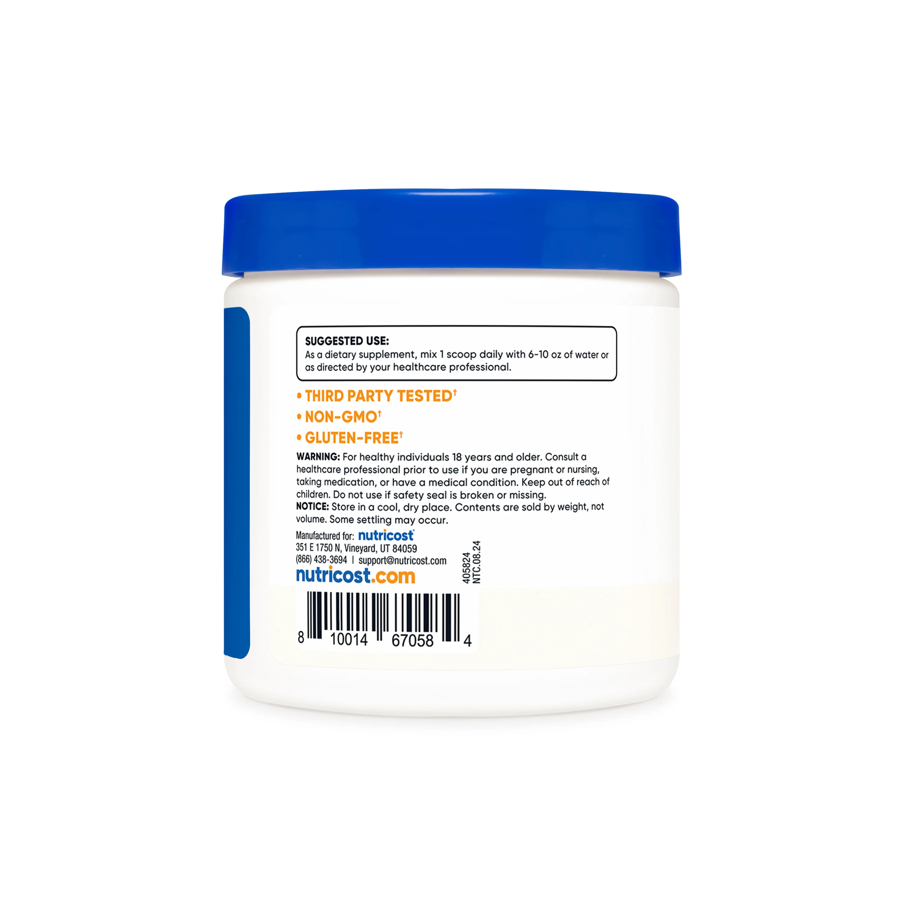 Nutricost Beta Glucan Powder - Image 3