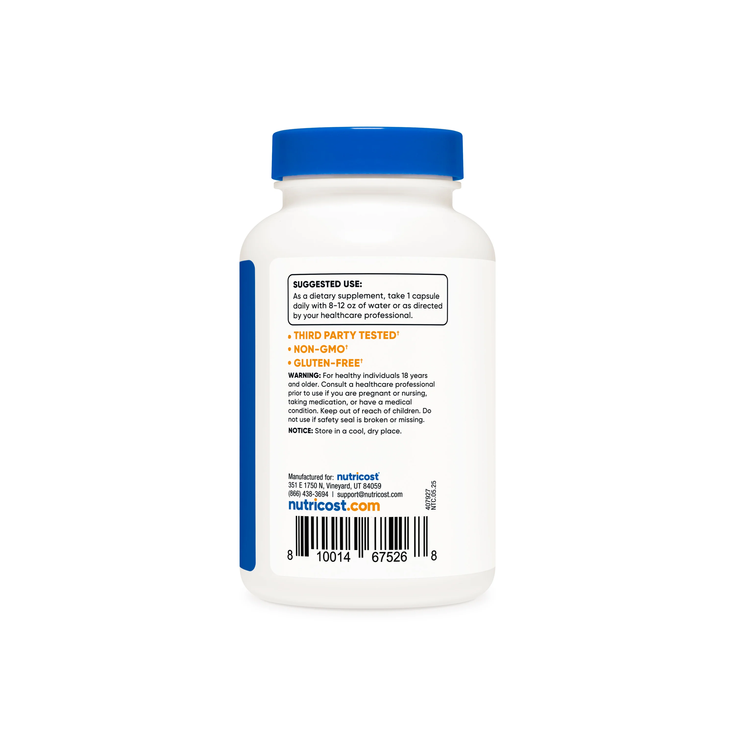 Nutricost Biotin Capsules - Image 6