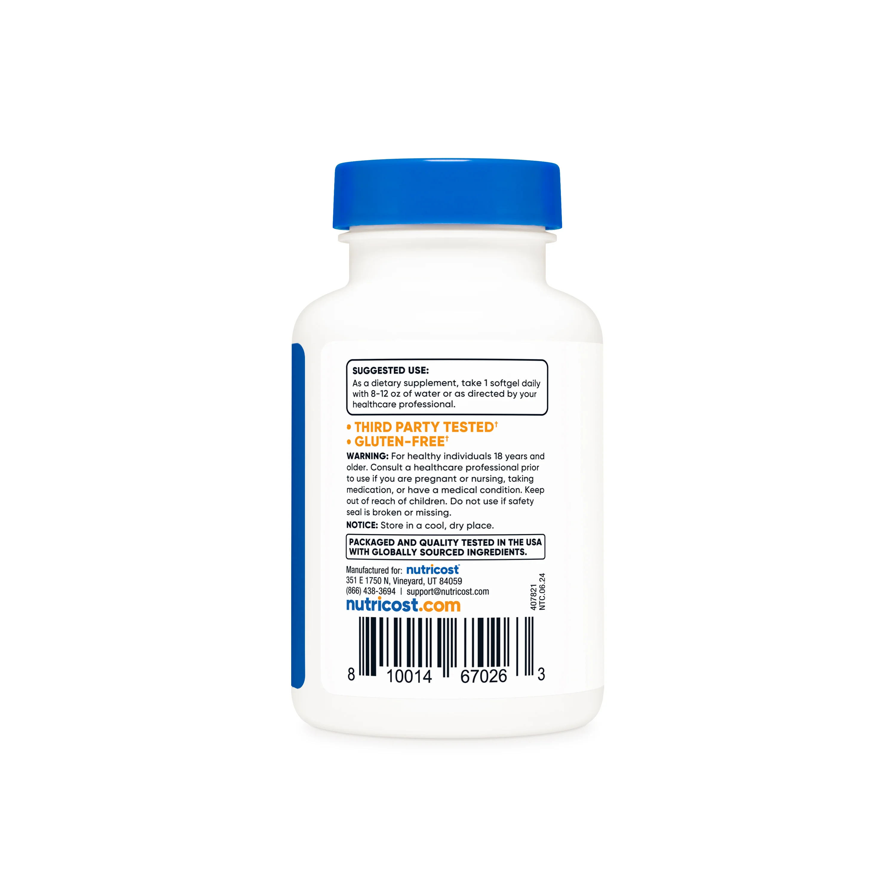 Nutricost Biotin Softgels - Image 6