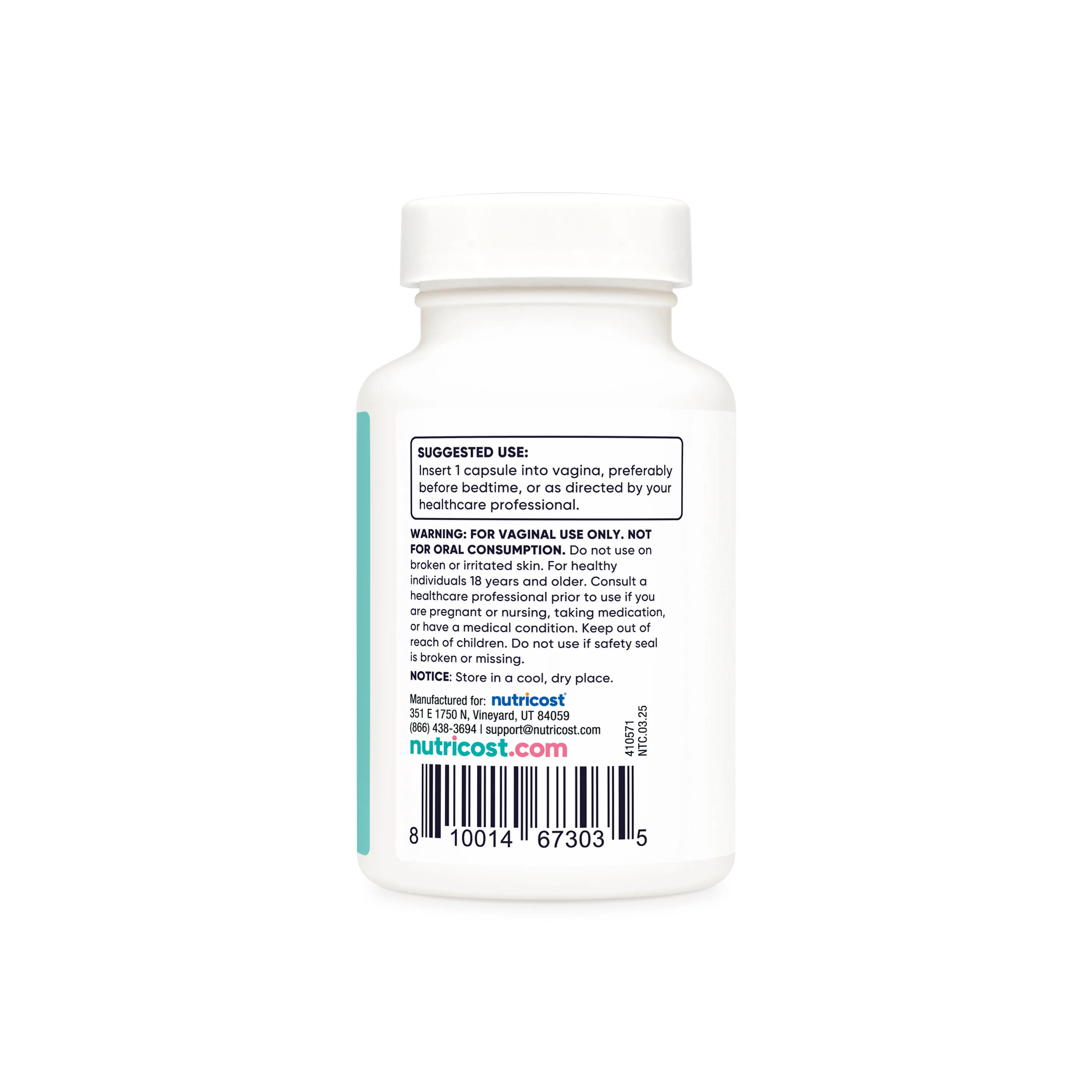 Nutricost Boric Acid Capsules - Image 3