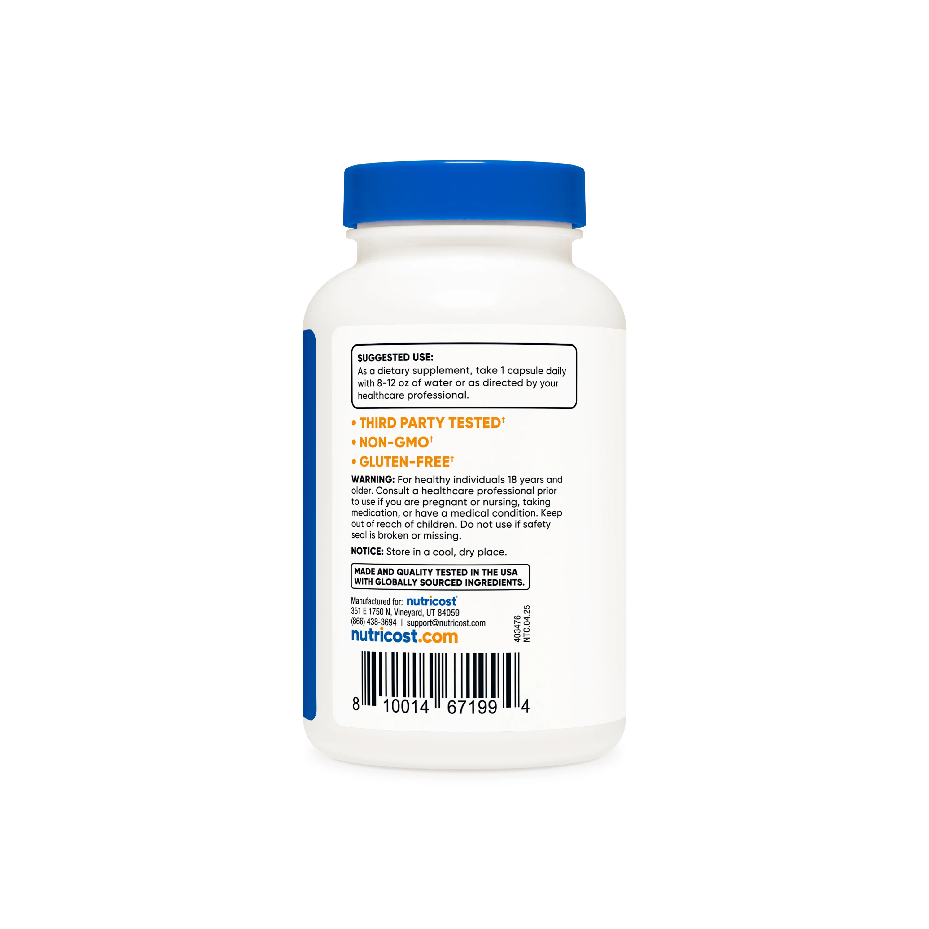 Nutricost Boron Capsules - Image 6