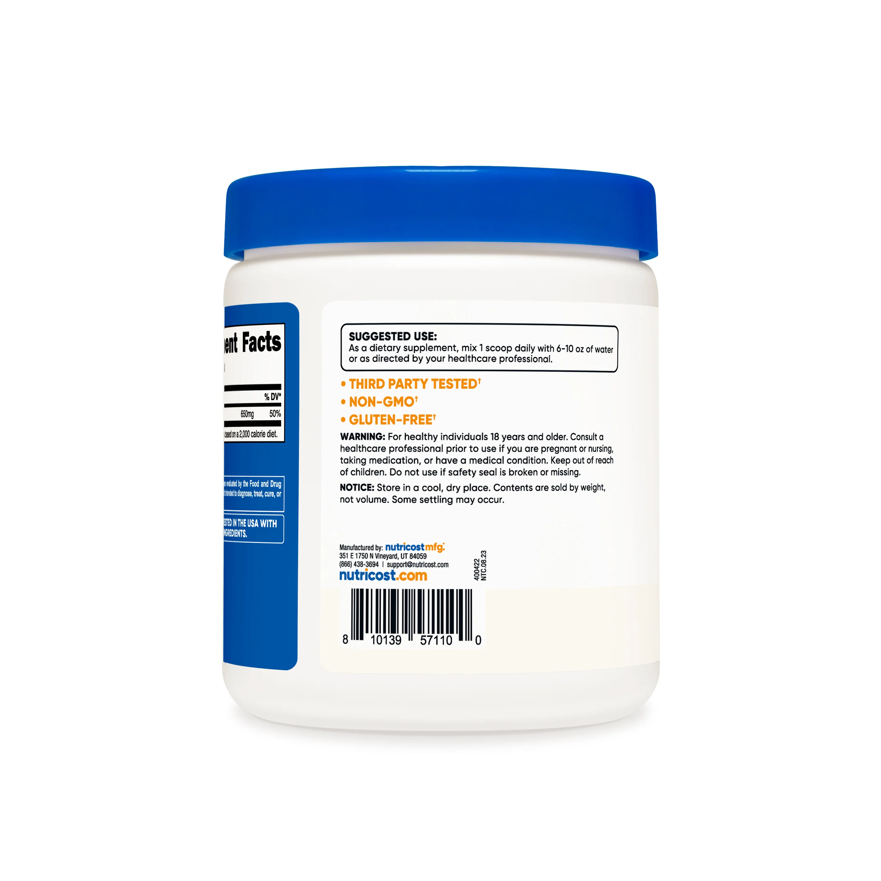 Nutricost Calcium Citrate Powder - Image 6