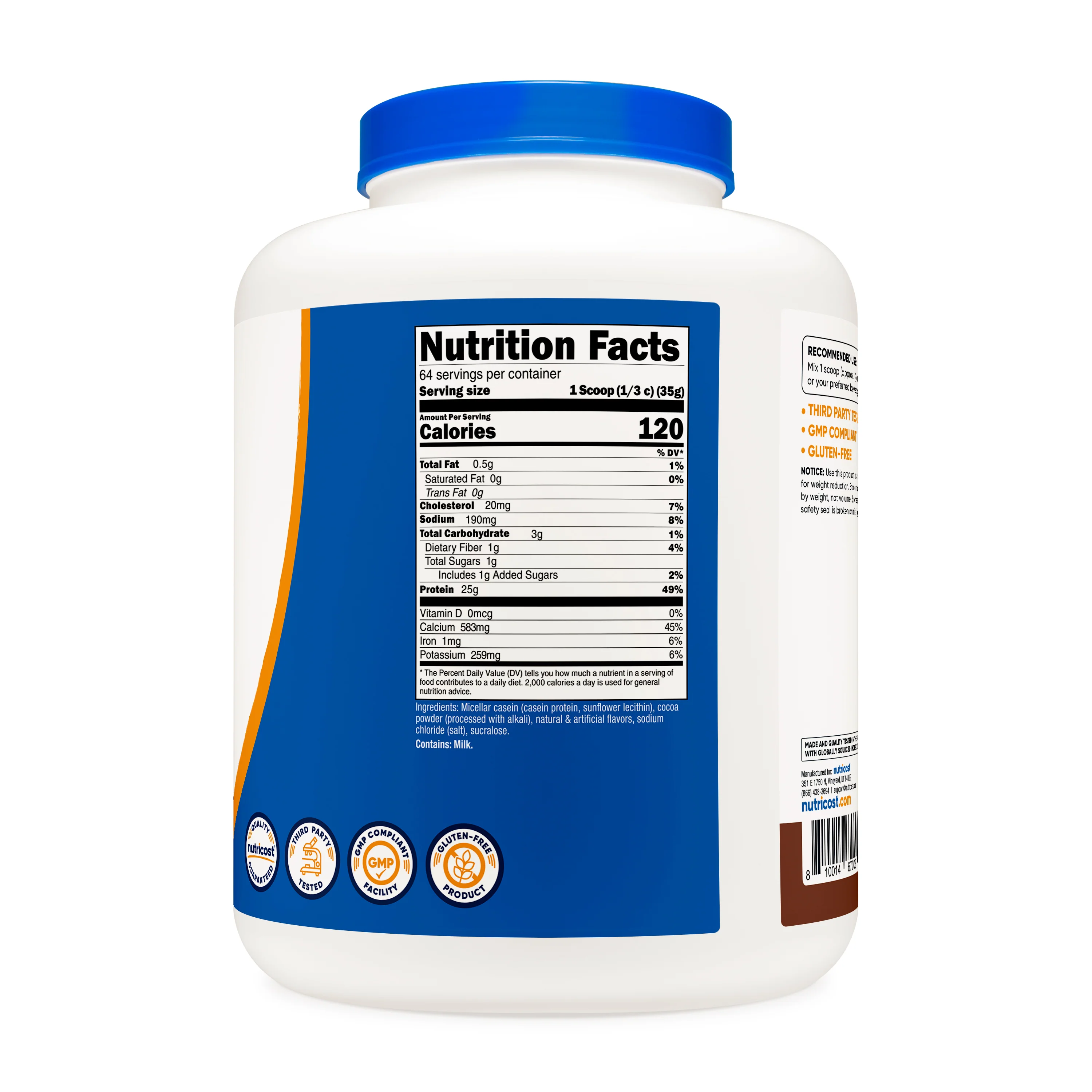 Nutricost Casein Protein Powder - Image 5