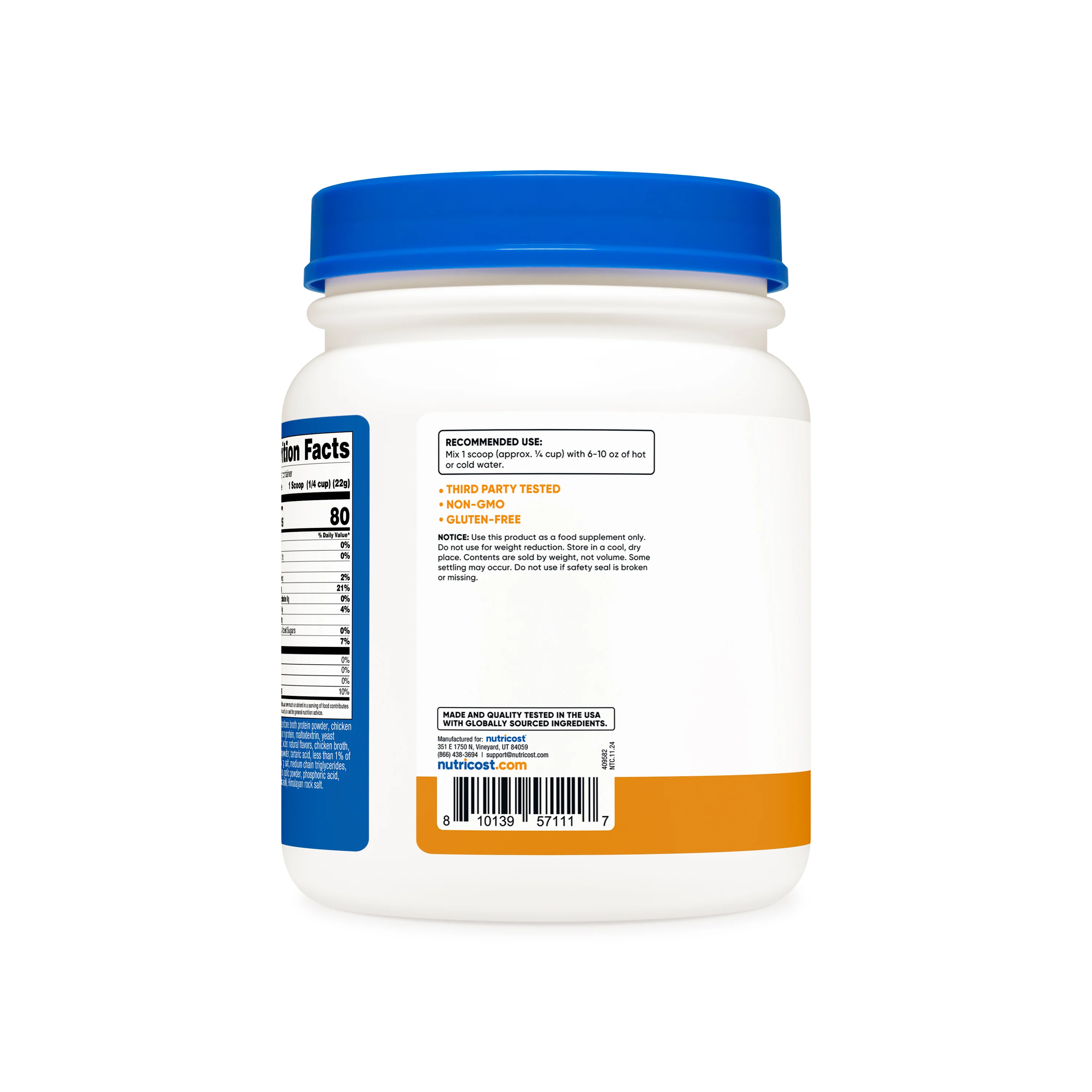 Nutricost Chicken Bone Broth Protein - Image 3