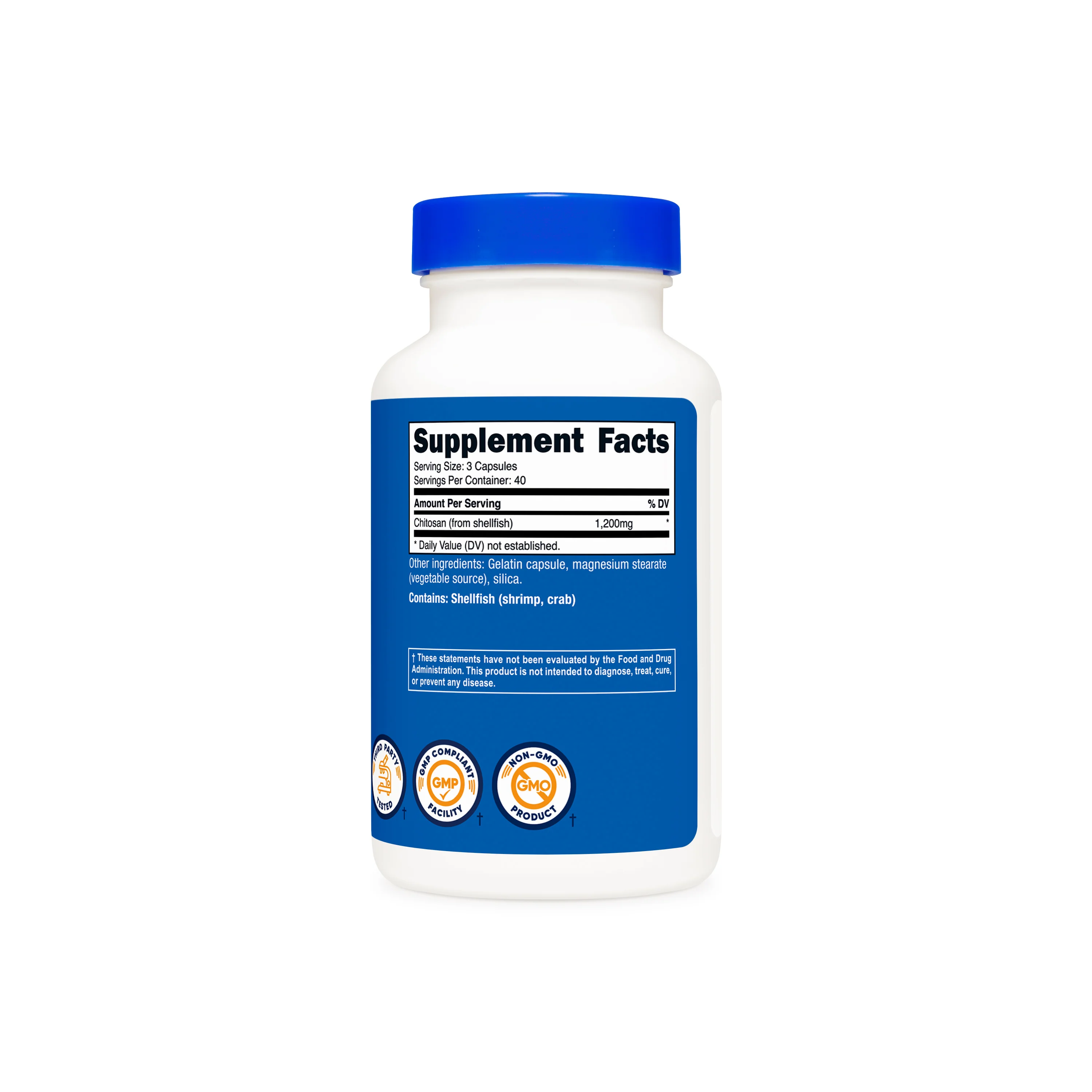 Nutricost Chitosan Capsules - Image 2