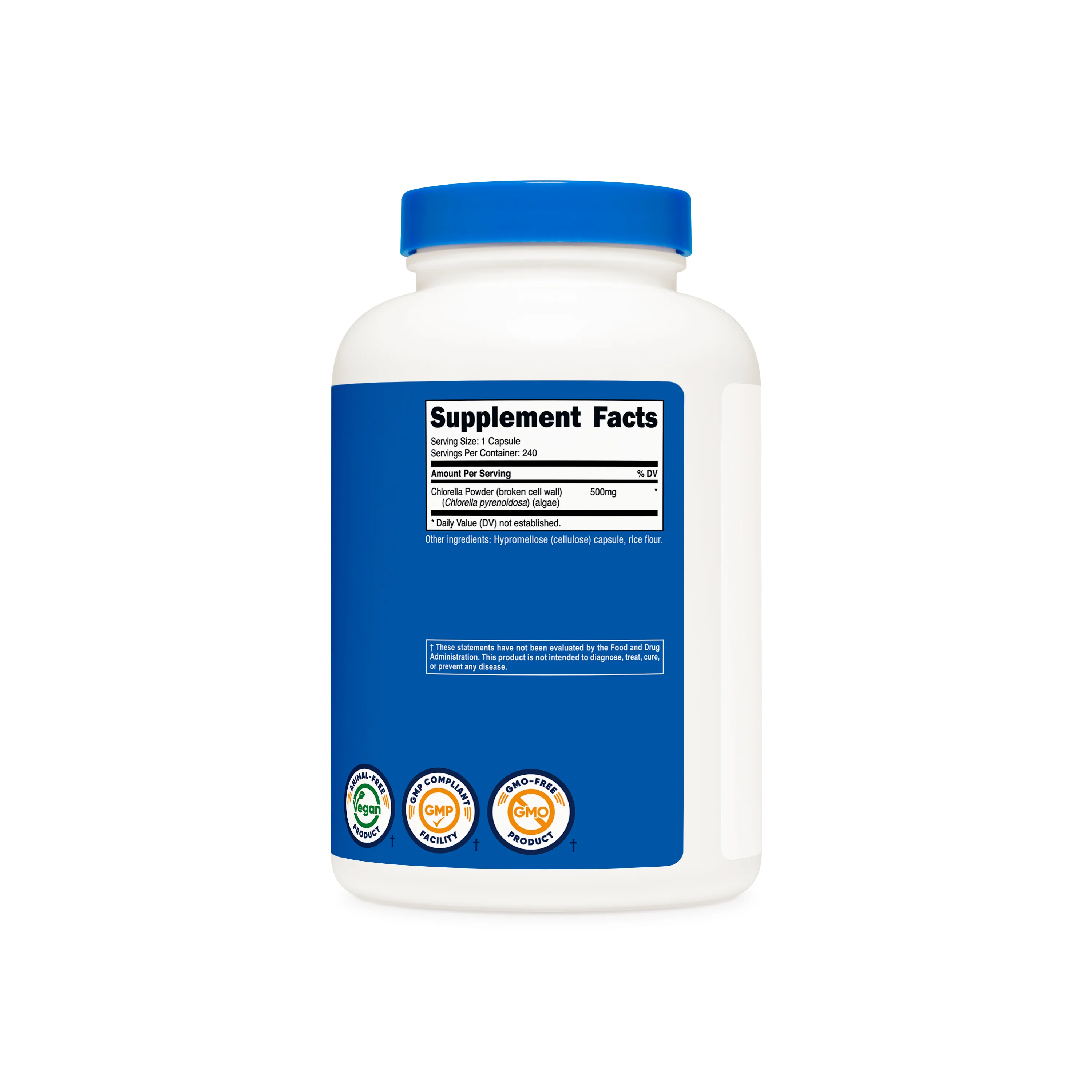 Nutricost Chlorella Capsules - Image 2