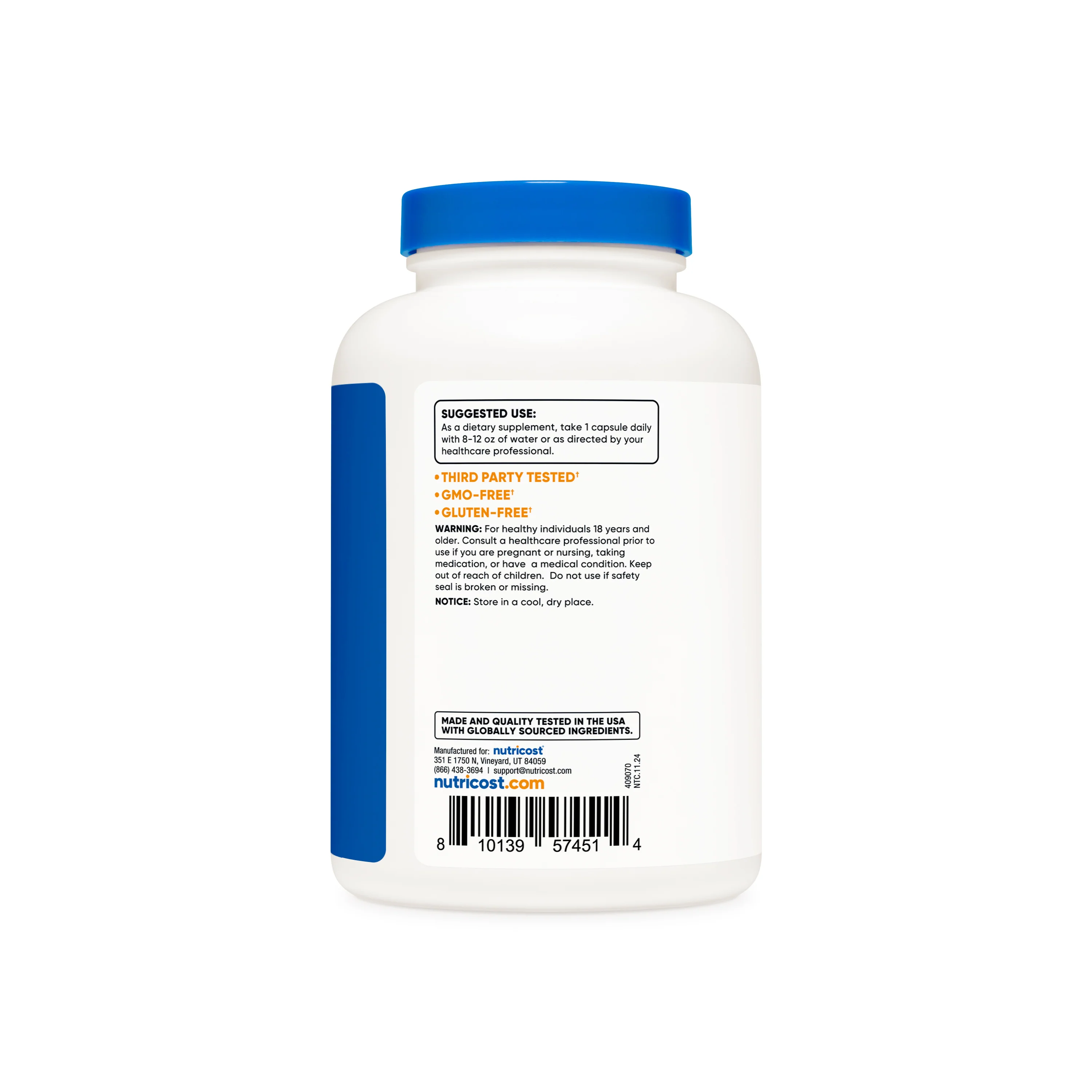 Nutricost Chlorella Capsules - Image 3
