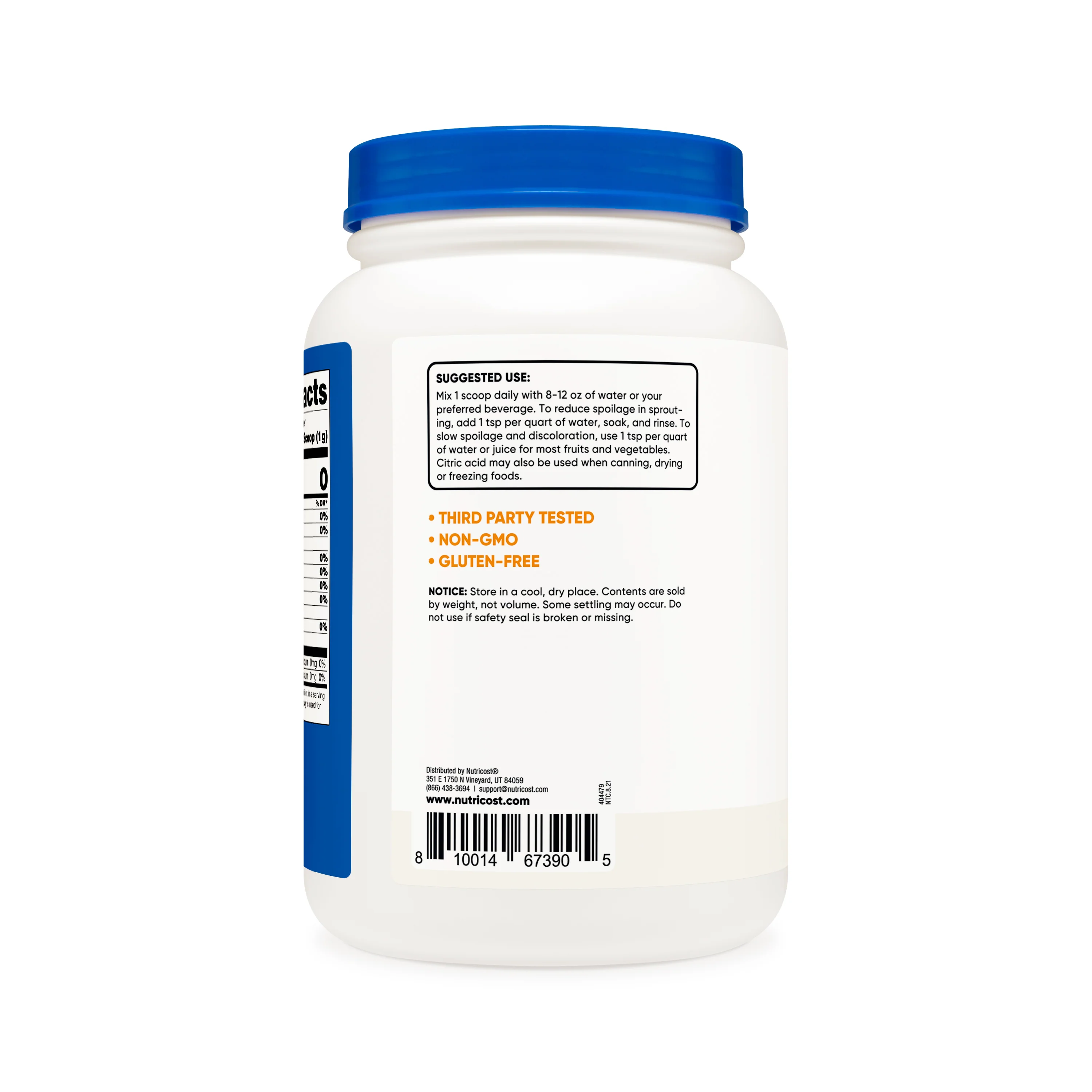 Nutricost Citric Acid Powder - Image 9