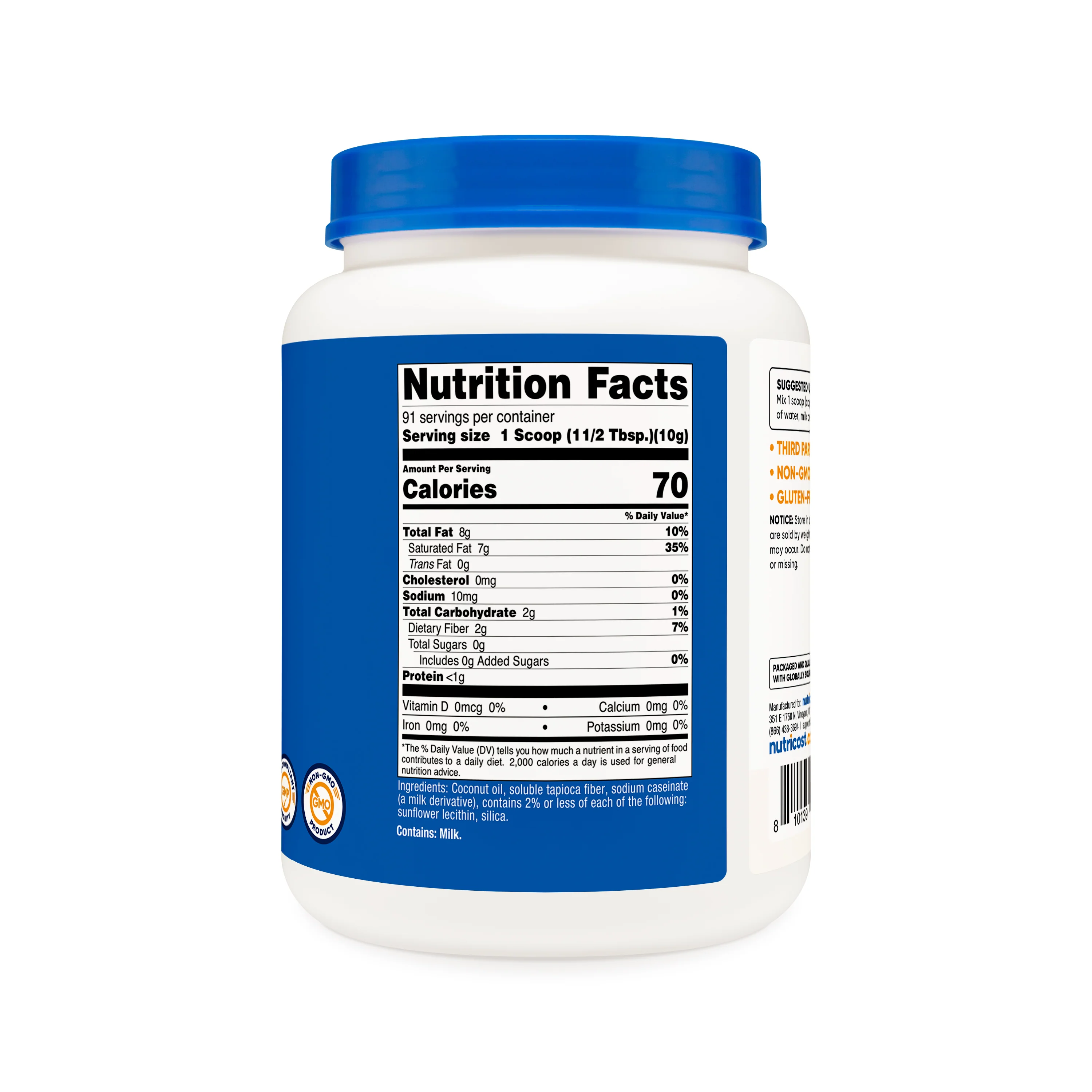 Nutricost Coconut Oil Powder - Image 5