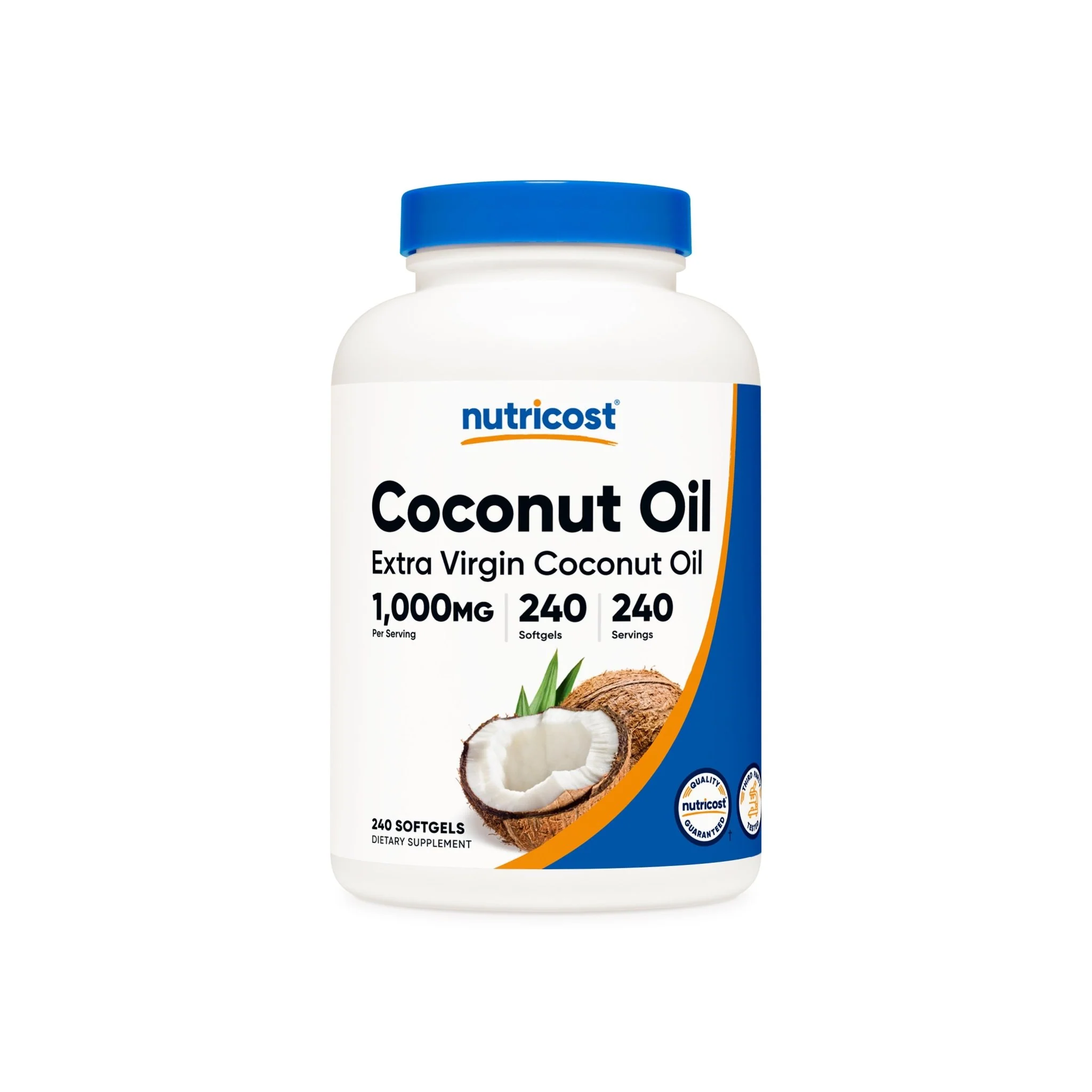 Nutricost Coconut Oil Softgels - Image 4