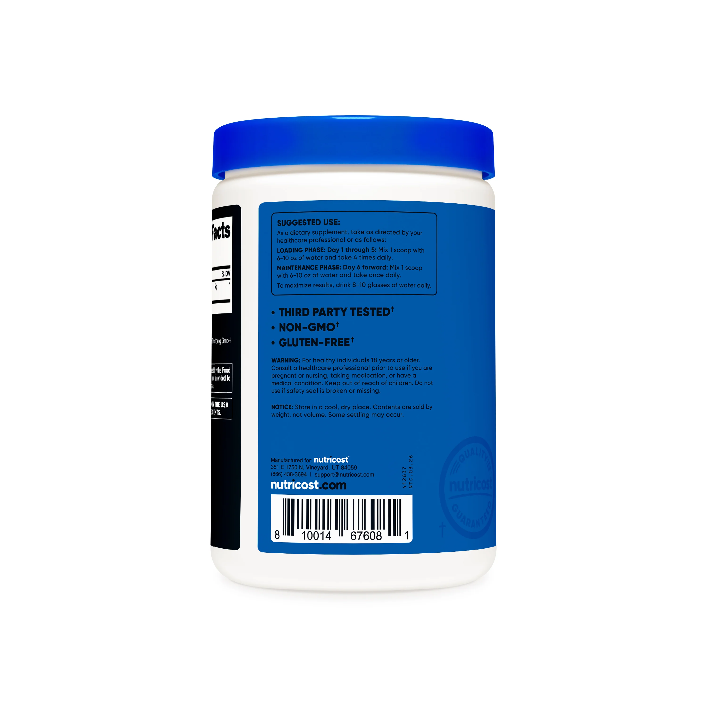 Nutricost Creatine Monohydrate (Creapure®) Powder - Image 6