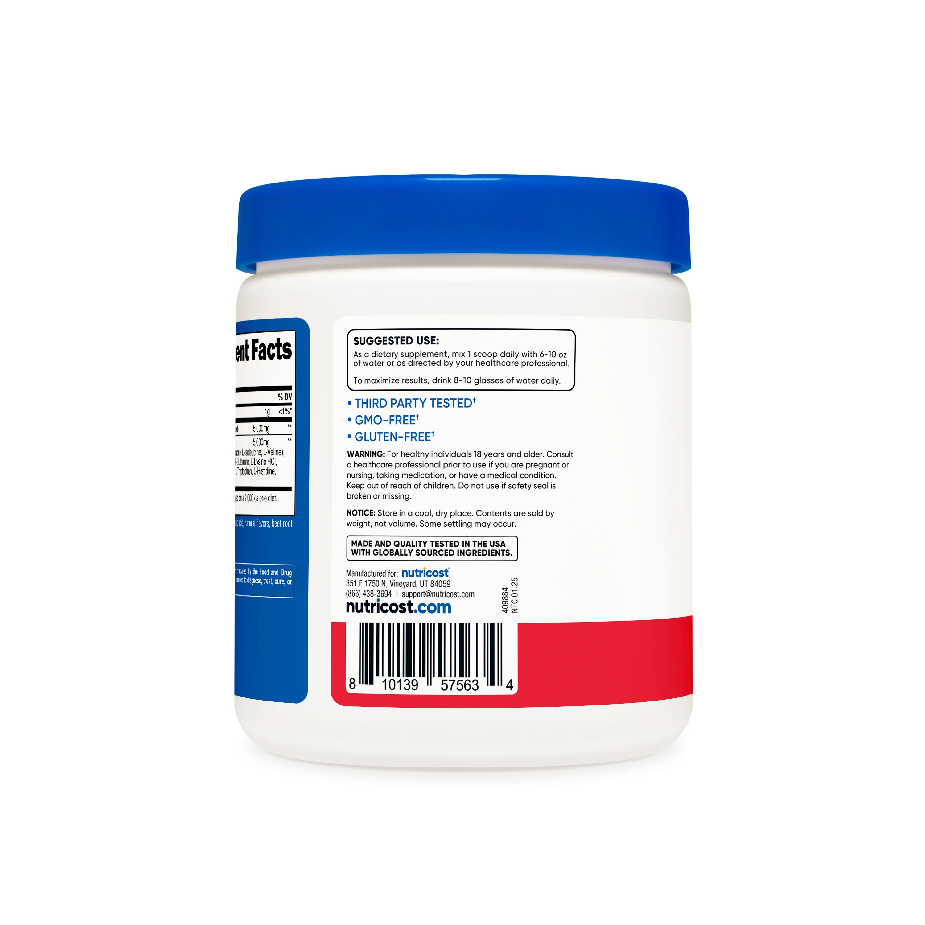 Nutricost Creatine + Aminos Powder - Image 3