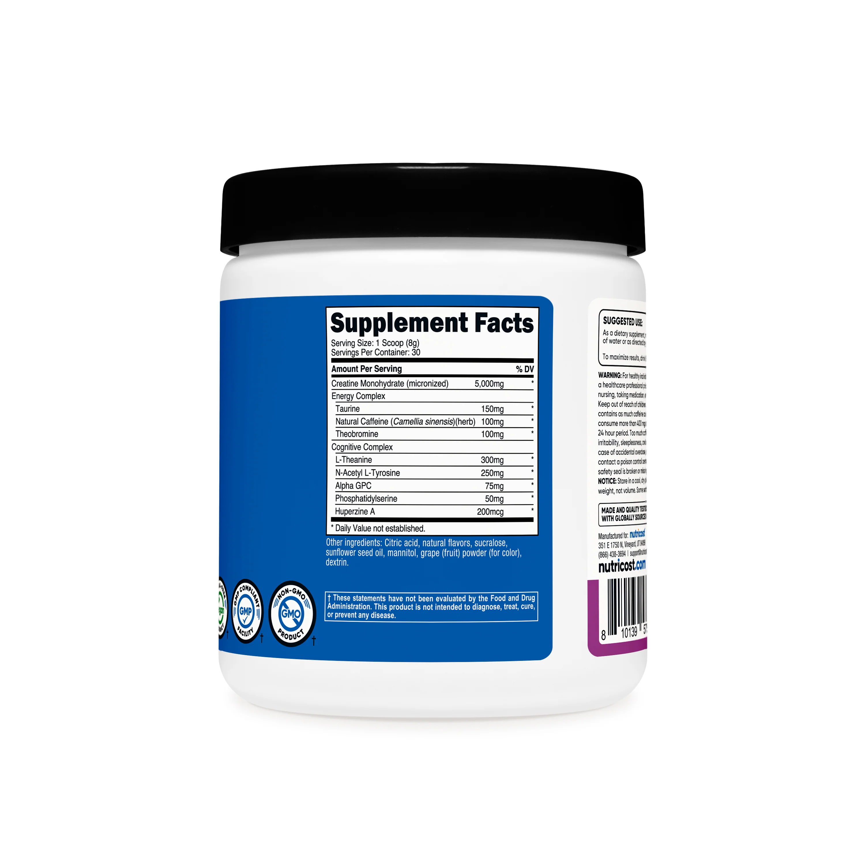 Nutricost Creatine + Energy Powder - Image 5