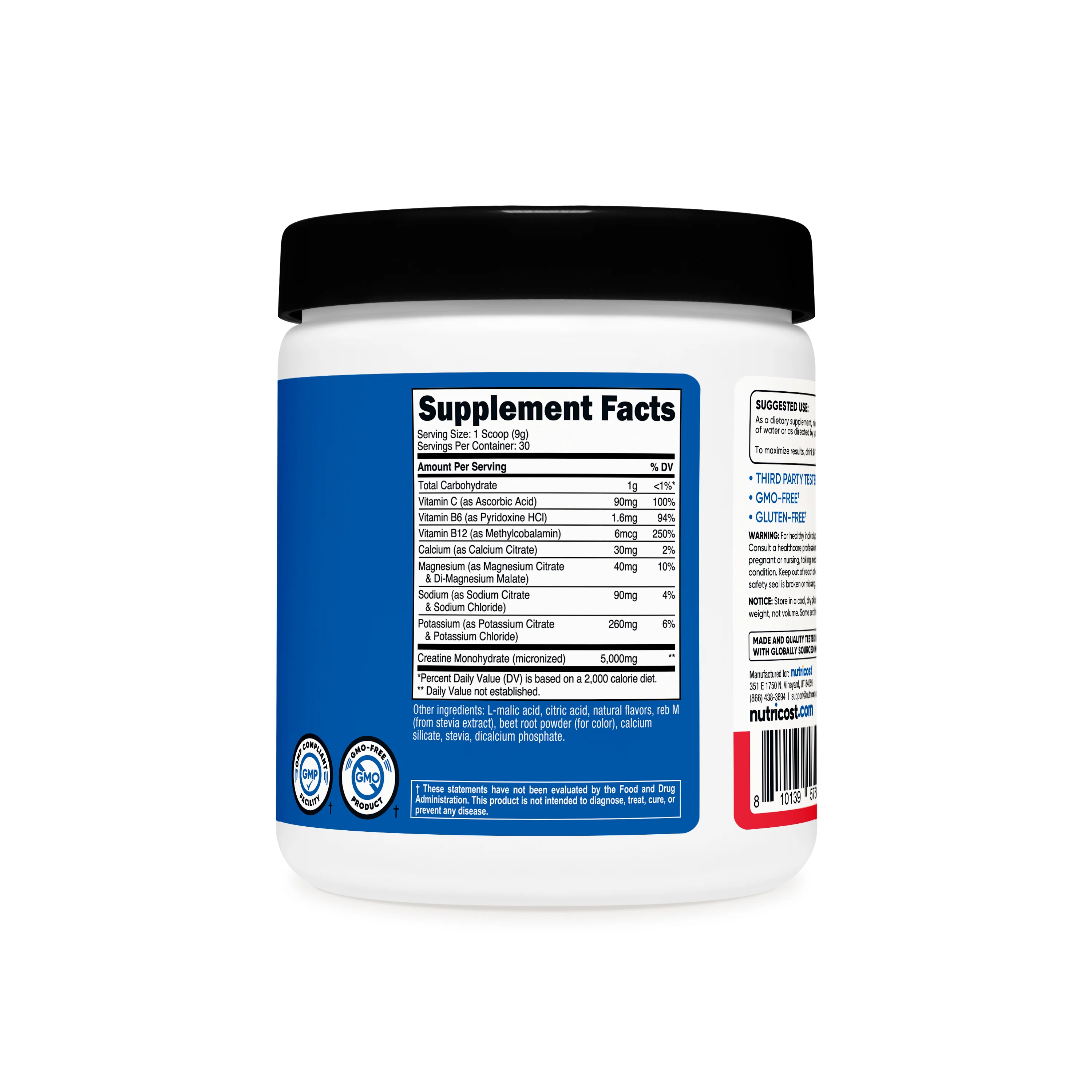 Nutricost Creatine Monohydrate + Hydration - Image 5
