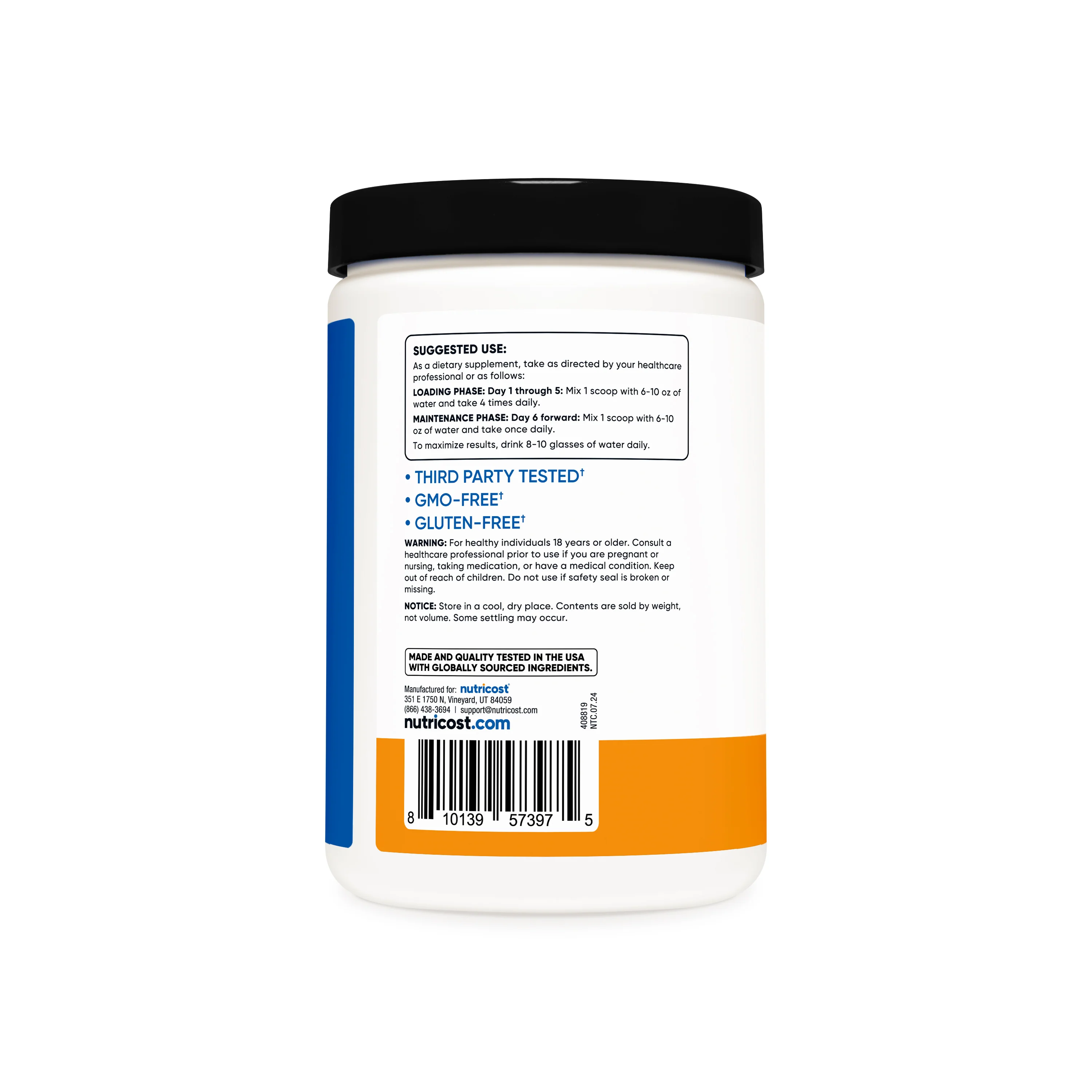 Nutricost Creatine Monohydrate Powder - Image 21