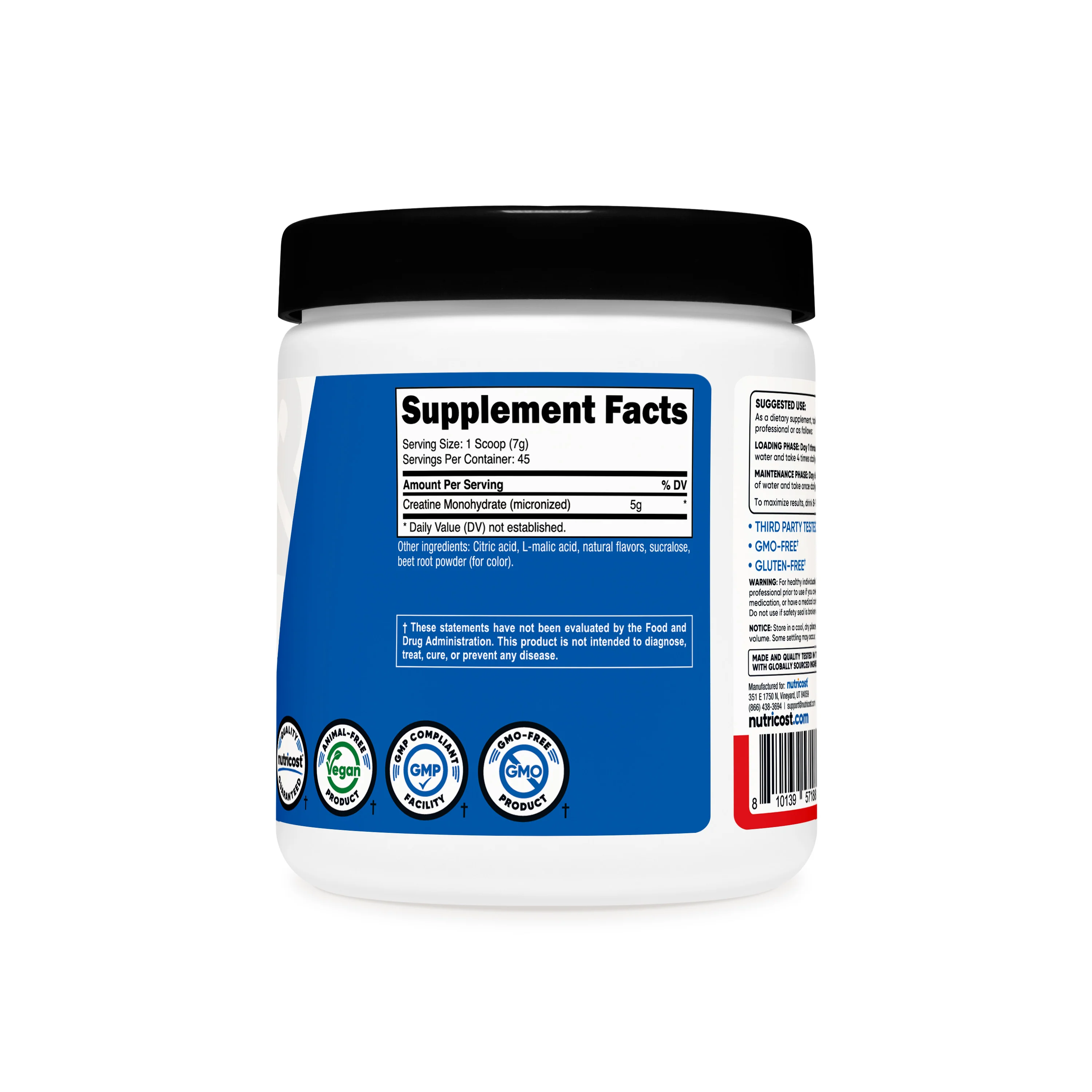 Nutricost Creatine Monohydrate Powder - Image 26
