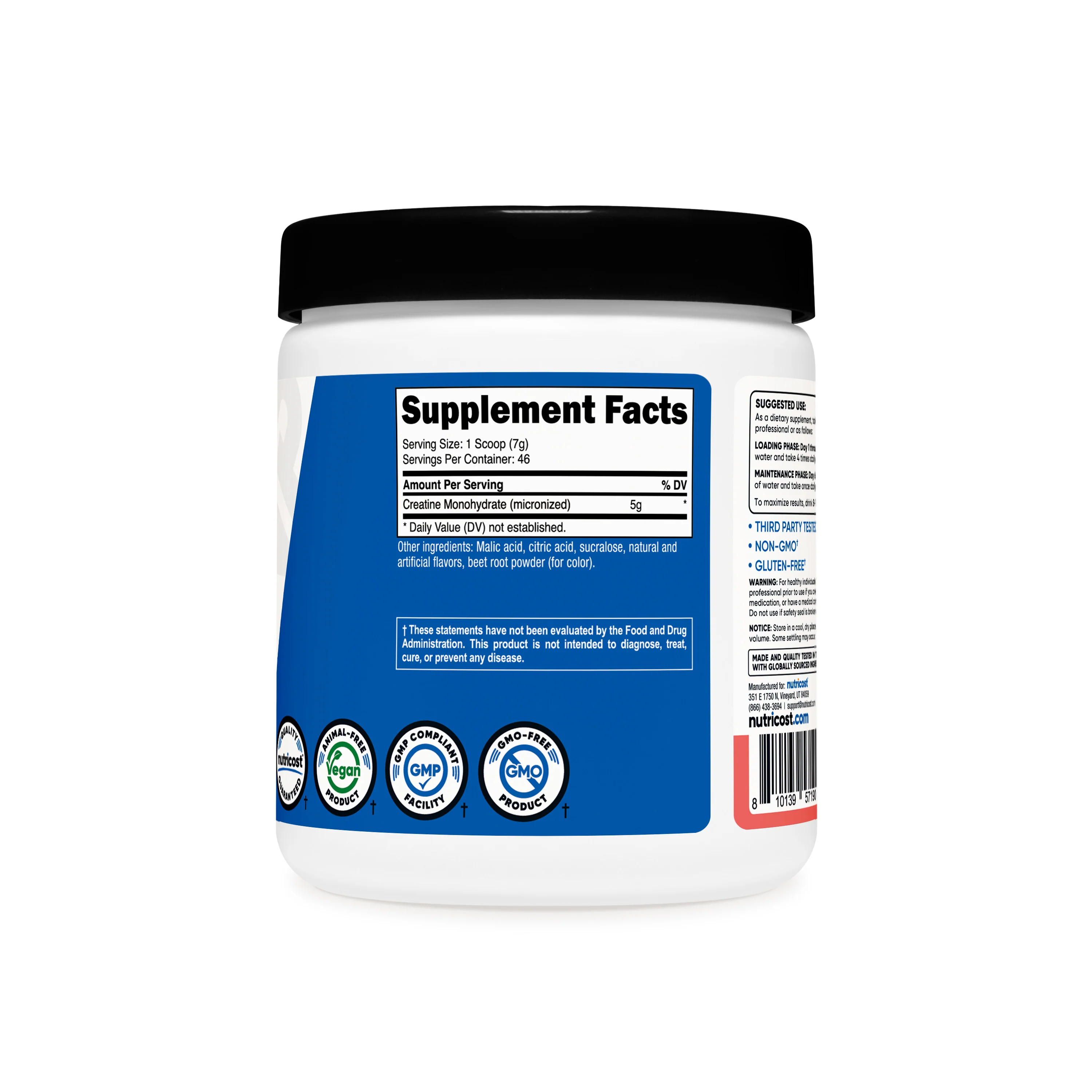 Nutricost Creatine Monohydrate Powder - Image 29