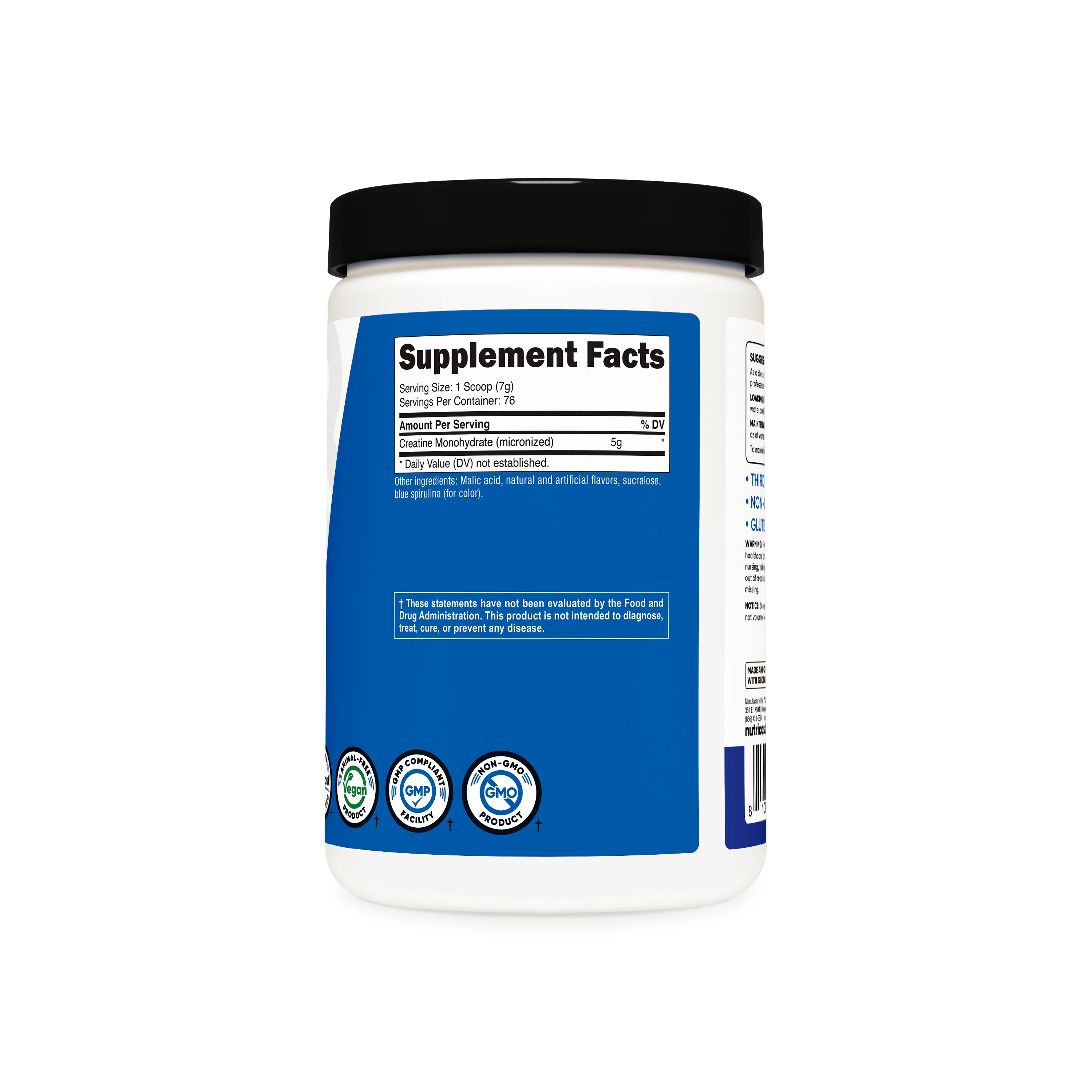 Nutricost Creatine Monohydrate Powder - Image 41