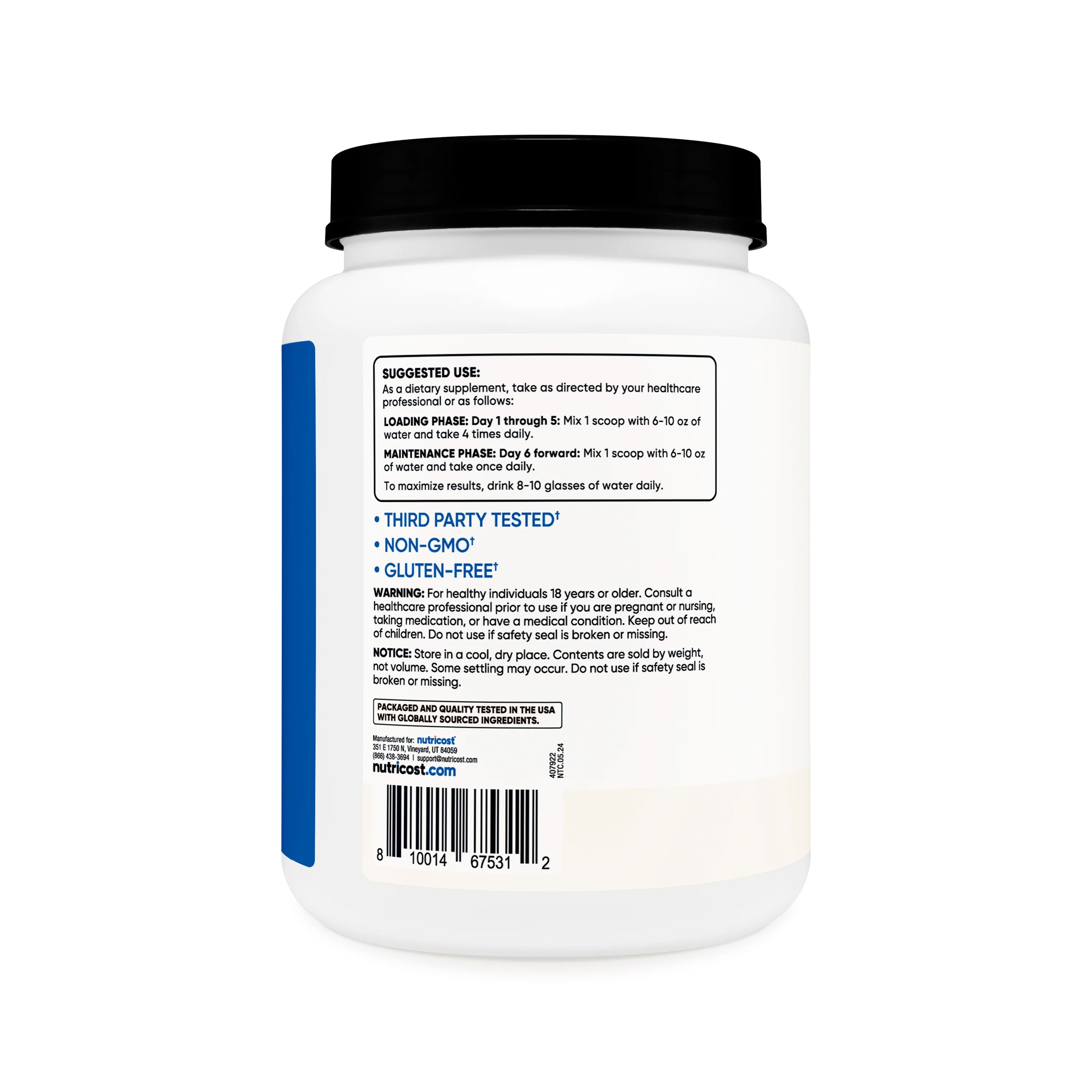 Nutricost Creatine Monohydrate Powder - Image 6