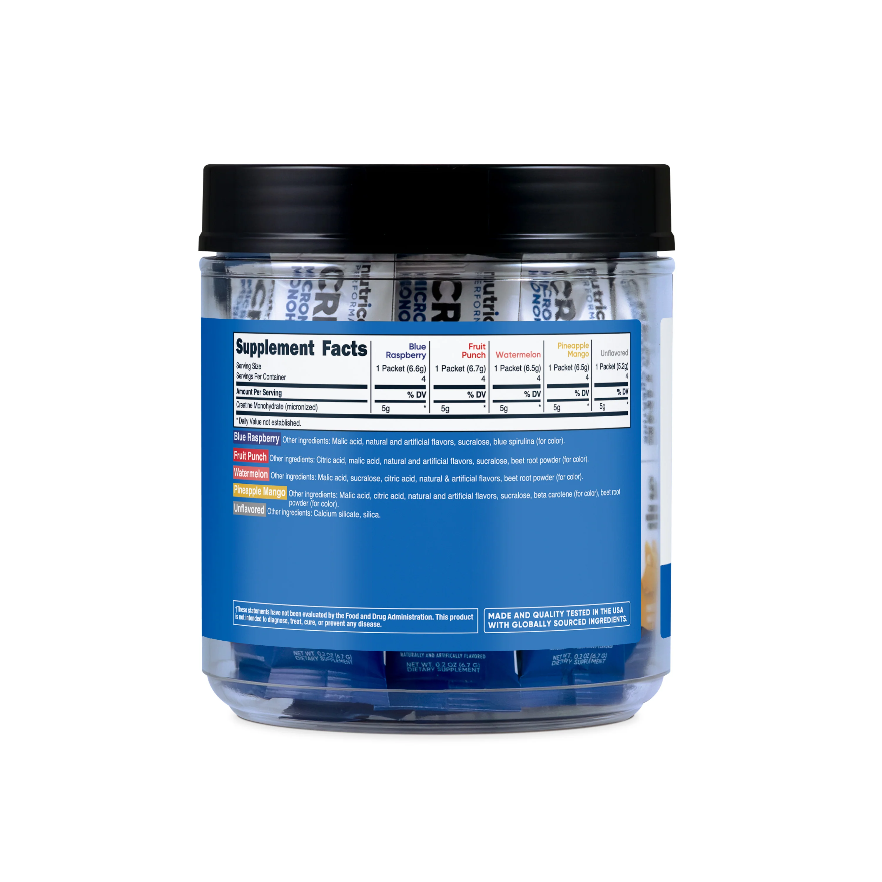 Nutricost Creatine Monohydrate Stickpack Variety - Image 2