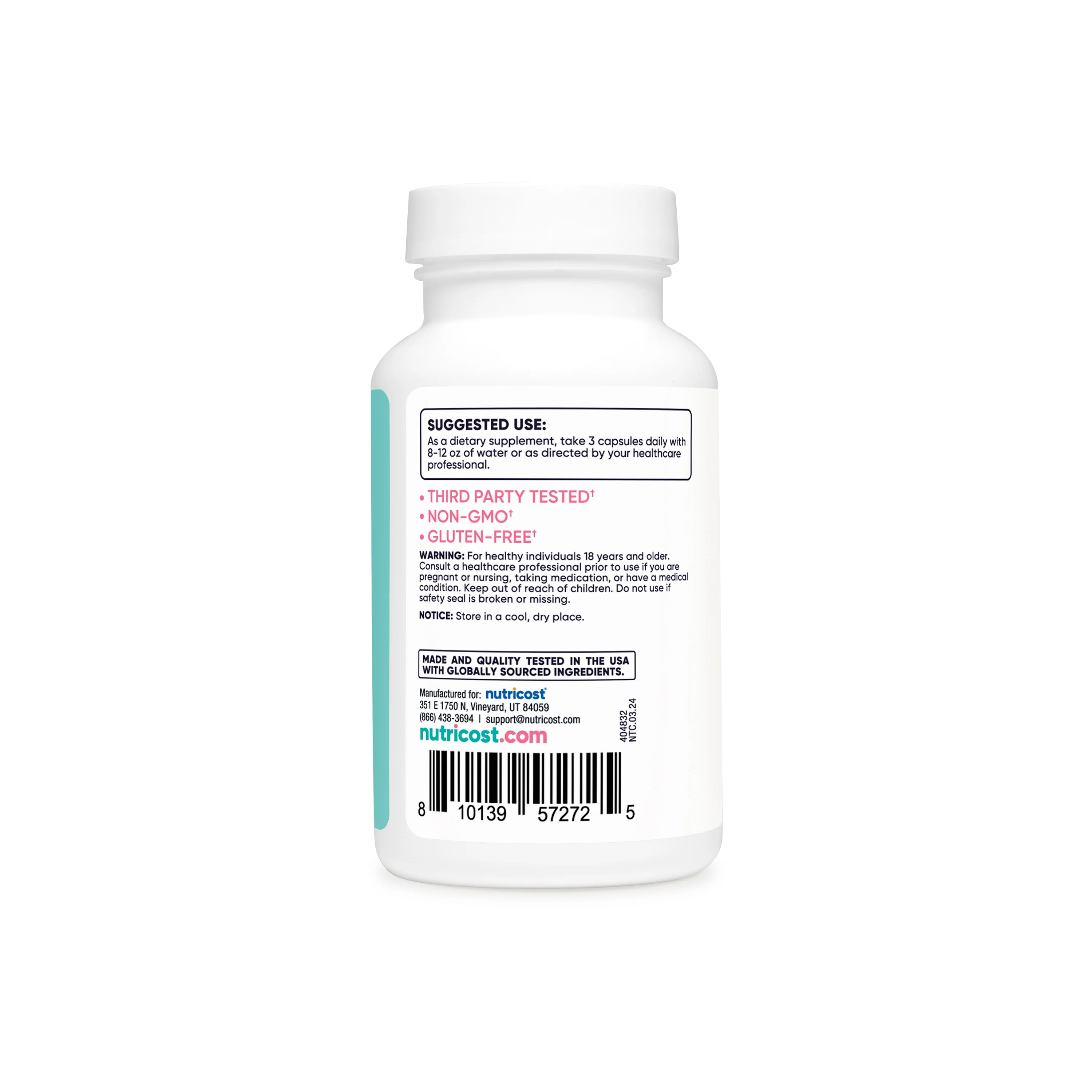 Nutricost D-Mannose with Cranberry Extract for Women - Image 2