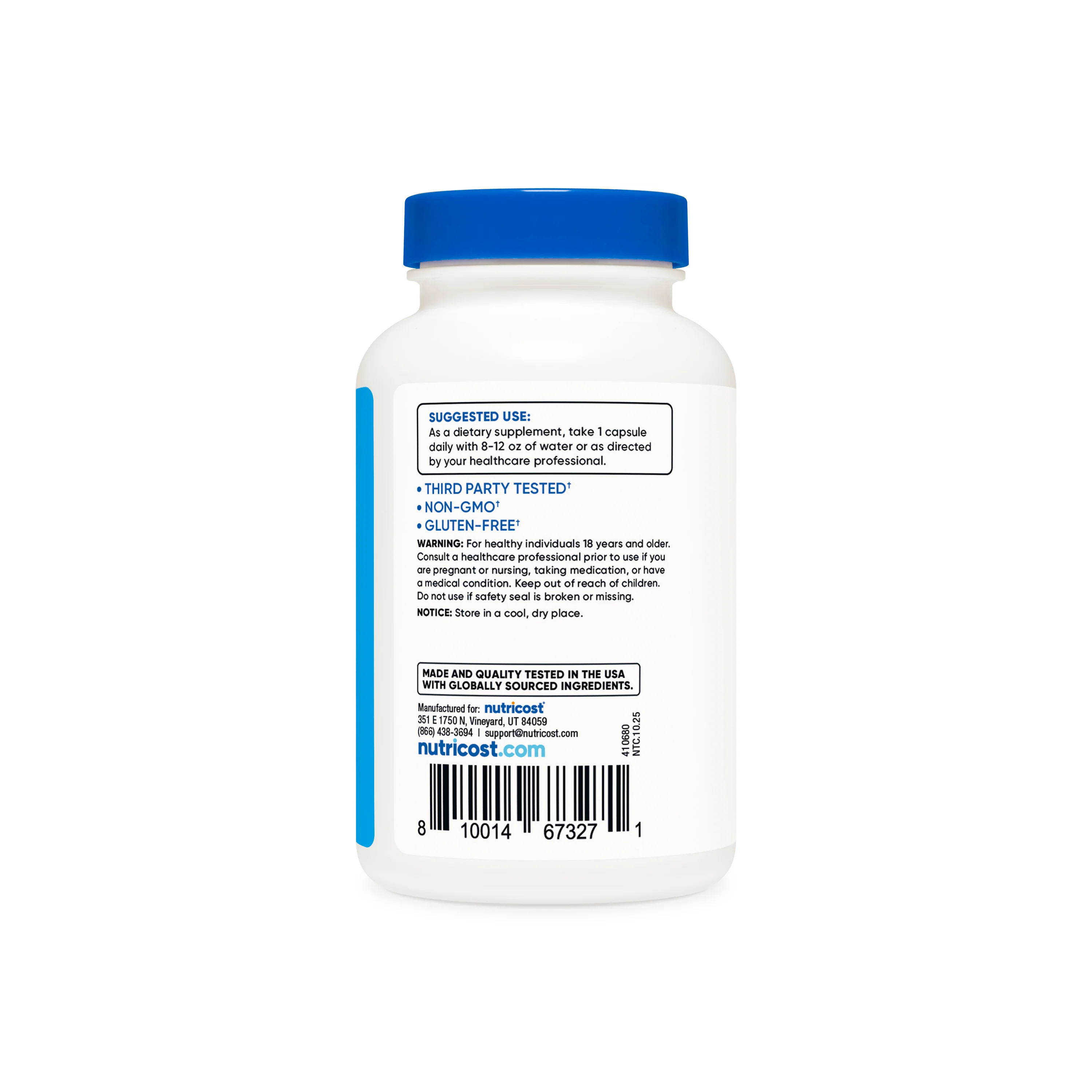 Nutricost Electrolyte (8 Hydrating Electrolytes & Vitamins) (120 CAP) - Image 3