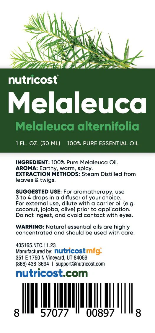 Nutricost Essential Oils (100% Pure Oregano, Peppermint, Melaleuca, or Lavender Oil) - Image 8