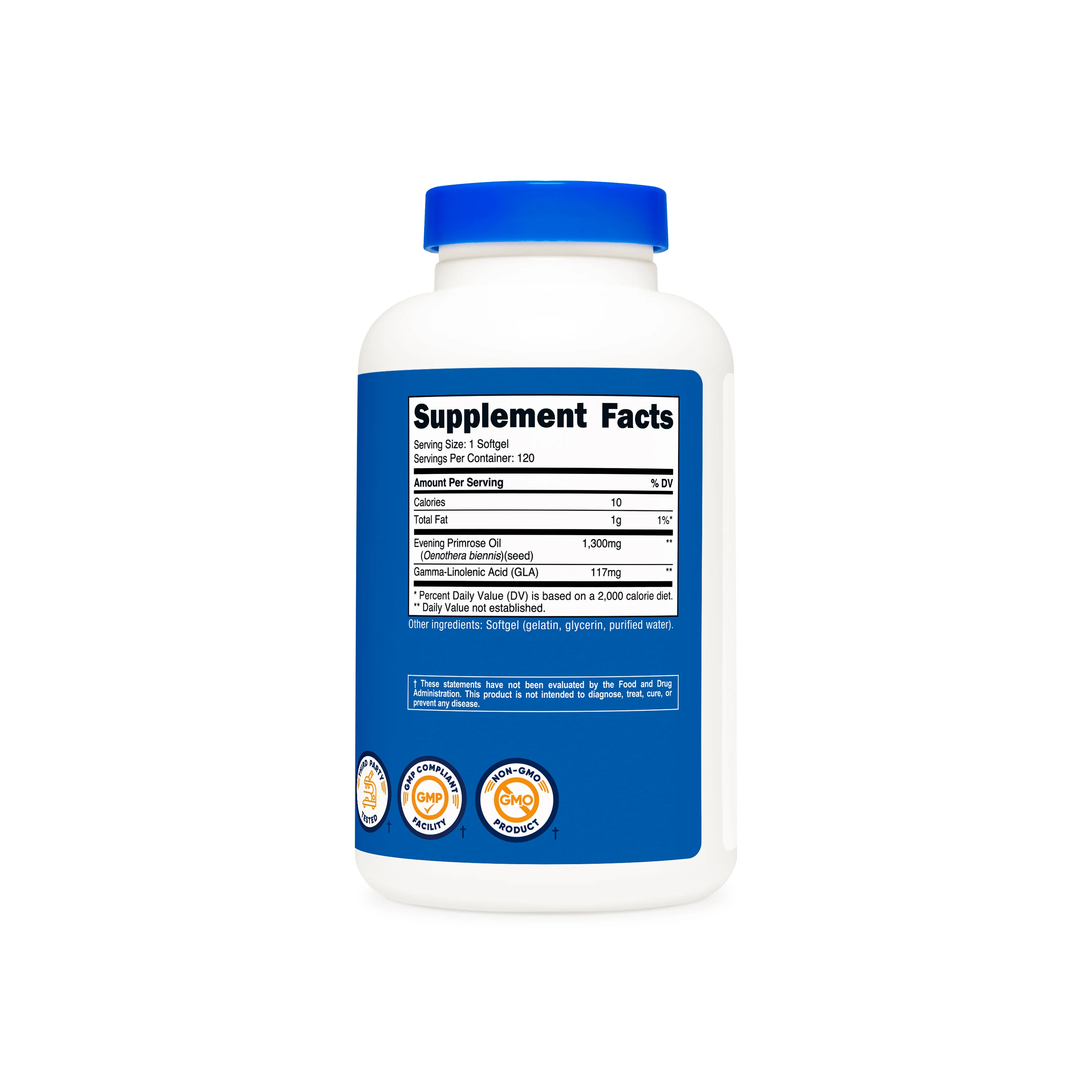 Nutricost Evening Primrose Oil Softgels - Image 3